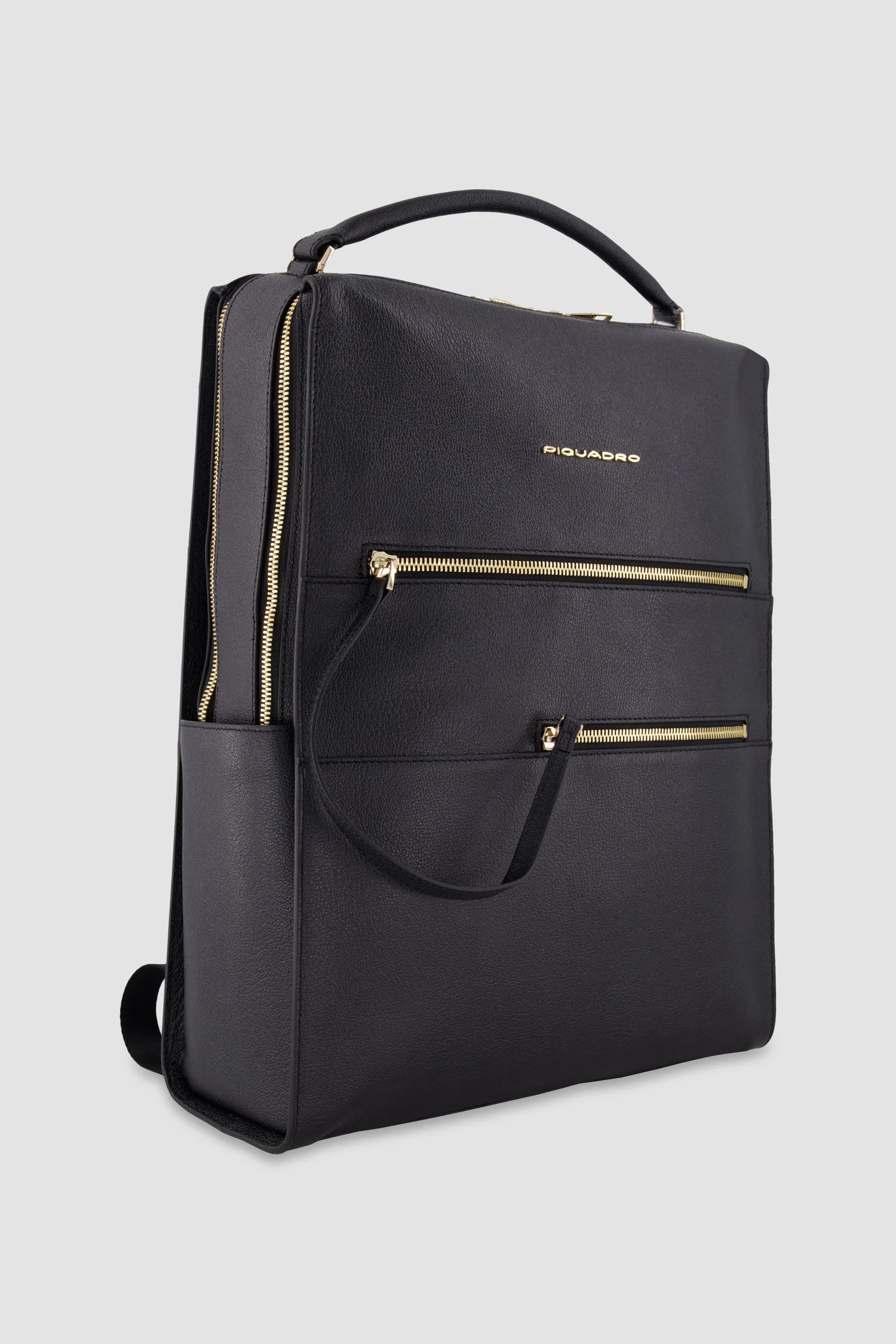 Piquadro Black Laptop Backpack 15.6" - Image 2