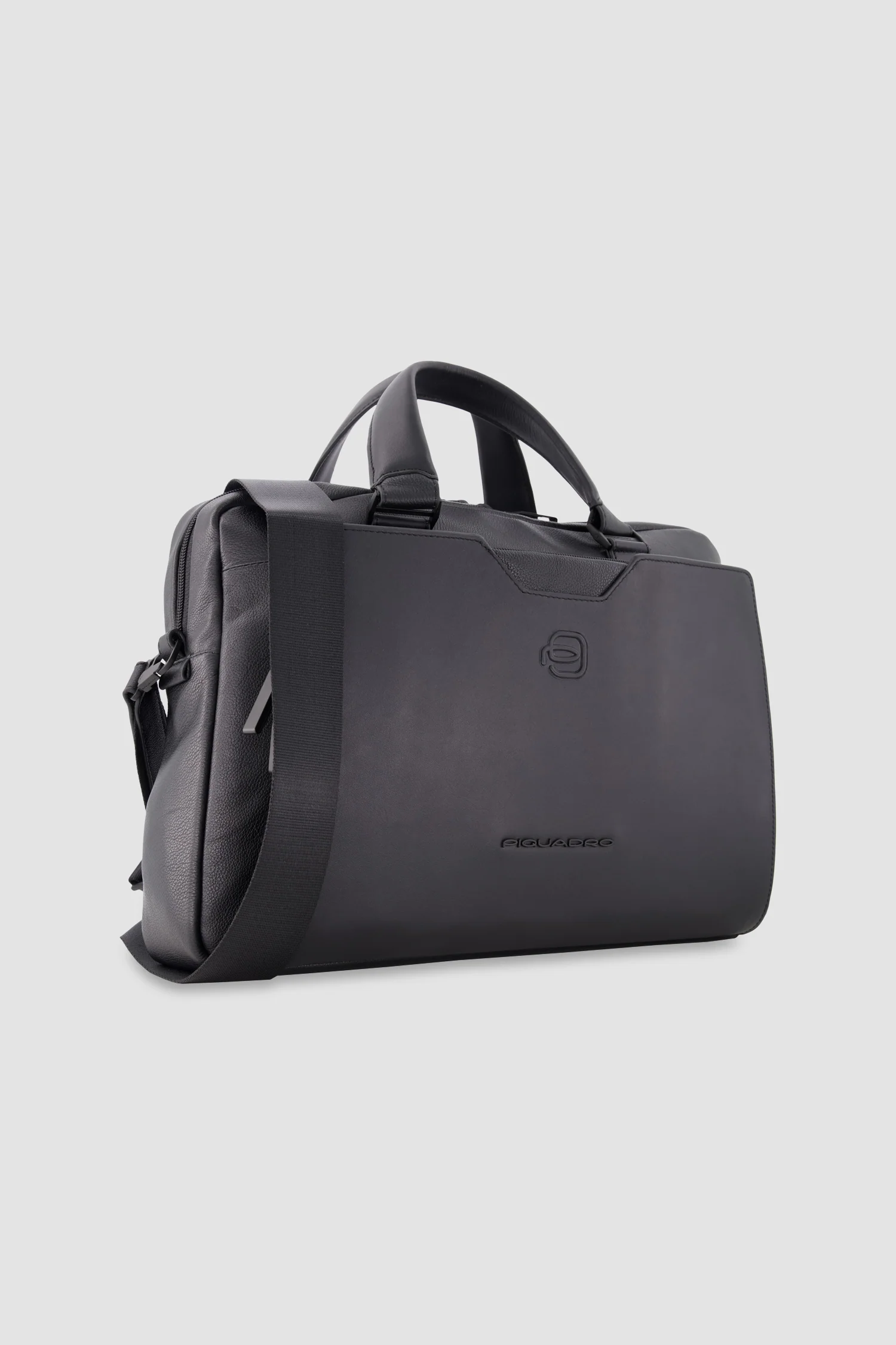 Piquadro Black Laptop Bag - Image 2