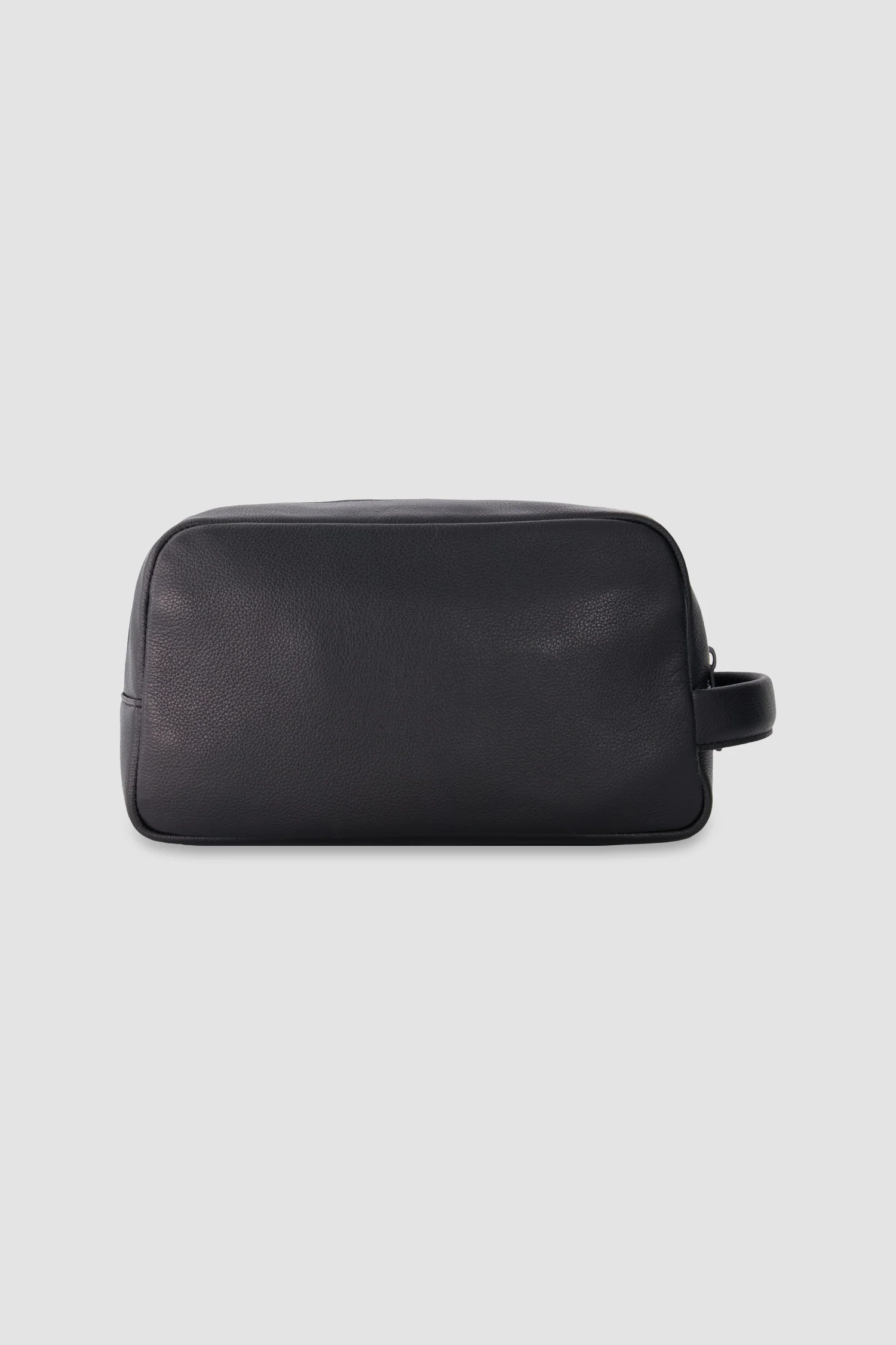 Piquadro Black Leather Toiletry Bag - Image 3