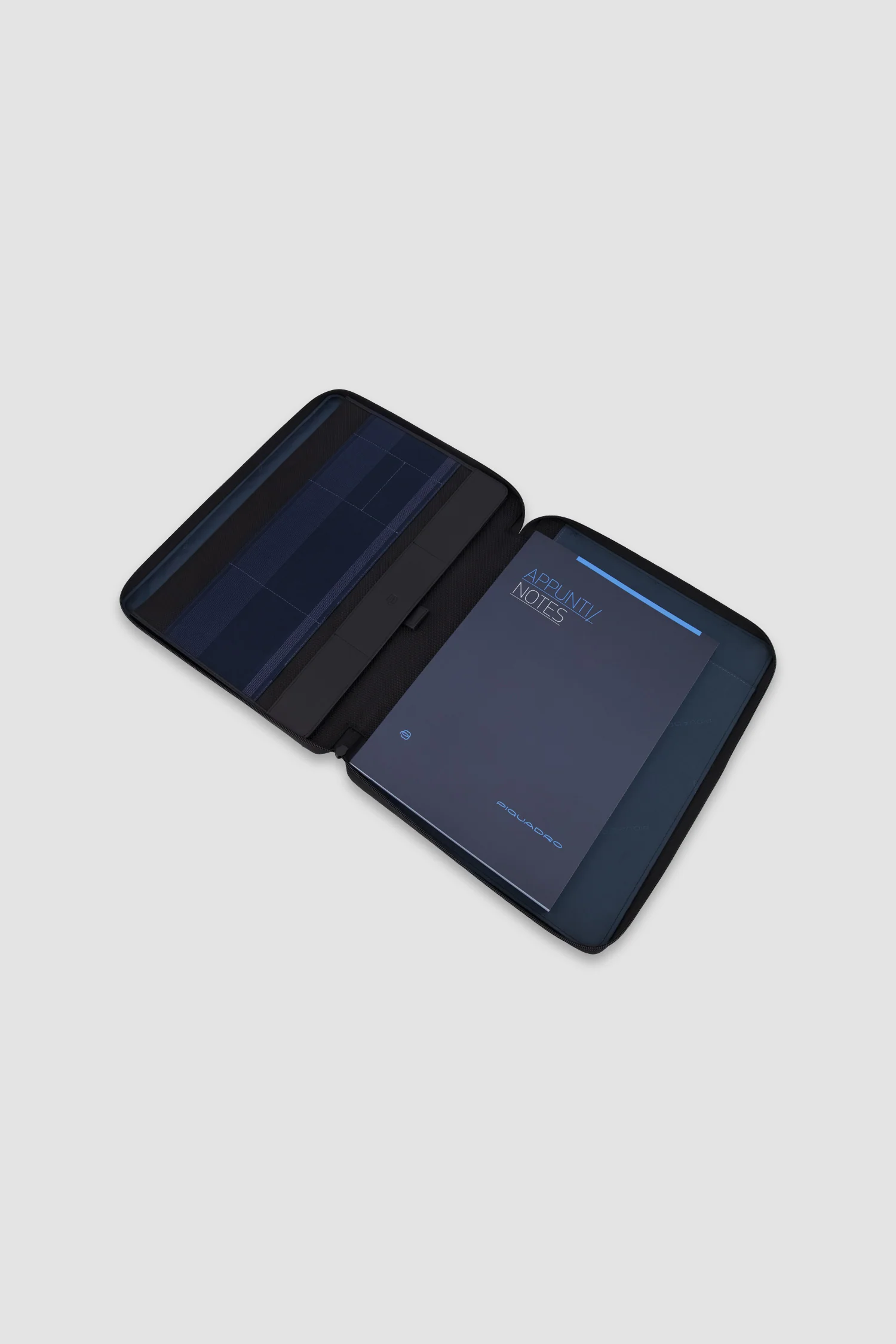 Piquadro Black Notepad / iPad Bag - Image 5