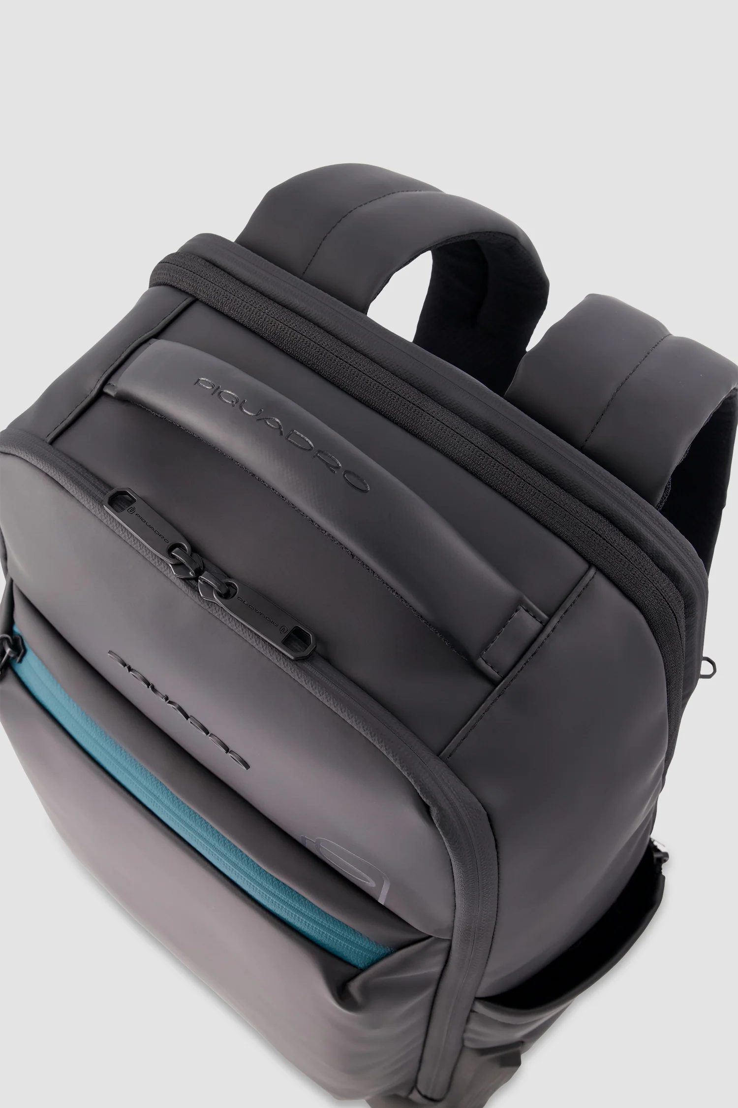 Piquadro Black Travel Laptop Backpack - Image 4