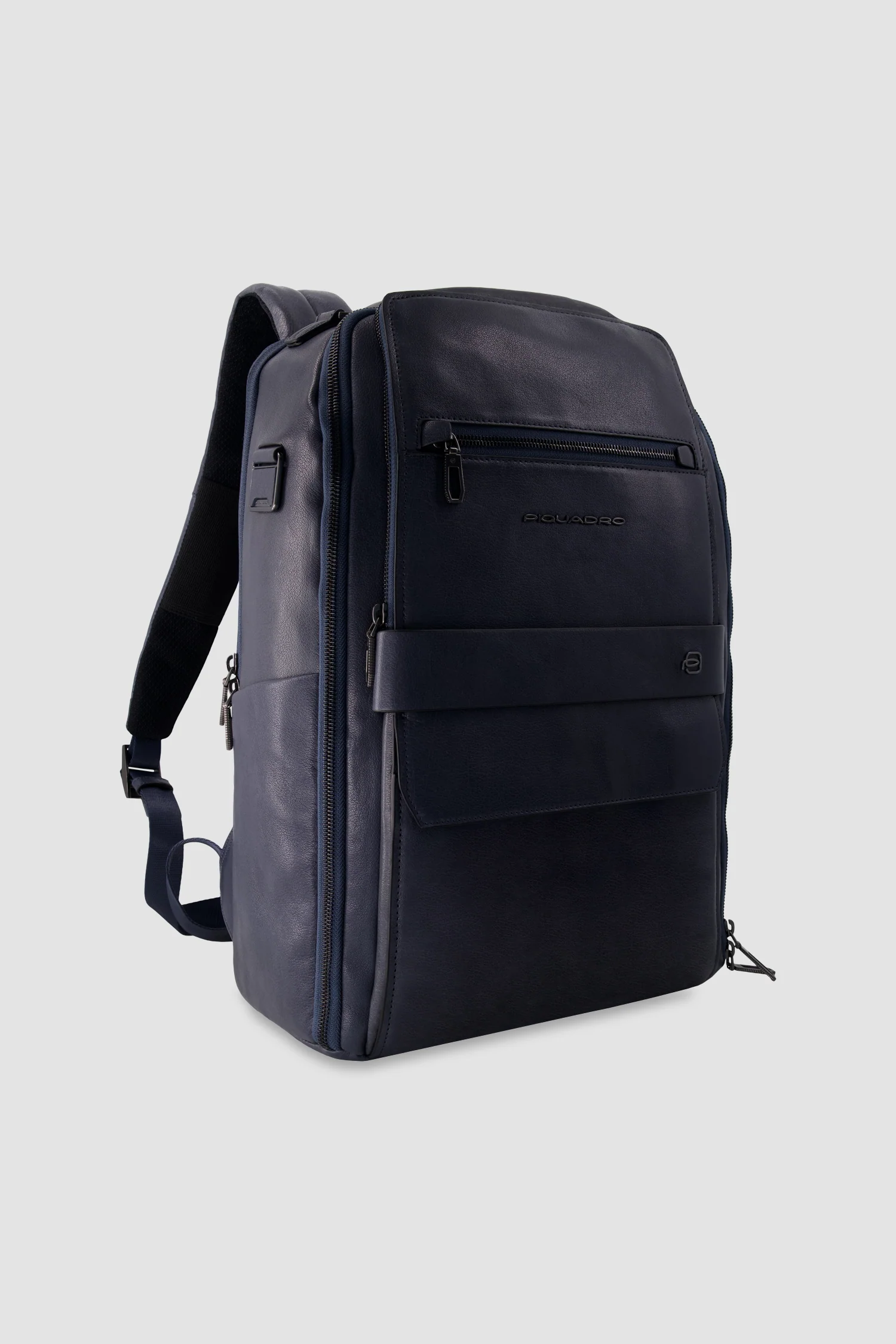 Piquadro Blue Travel Laptop Backpack 15.6" - Image 2