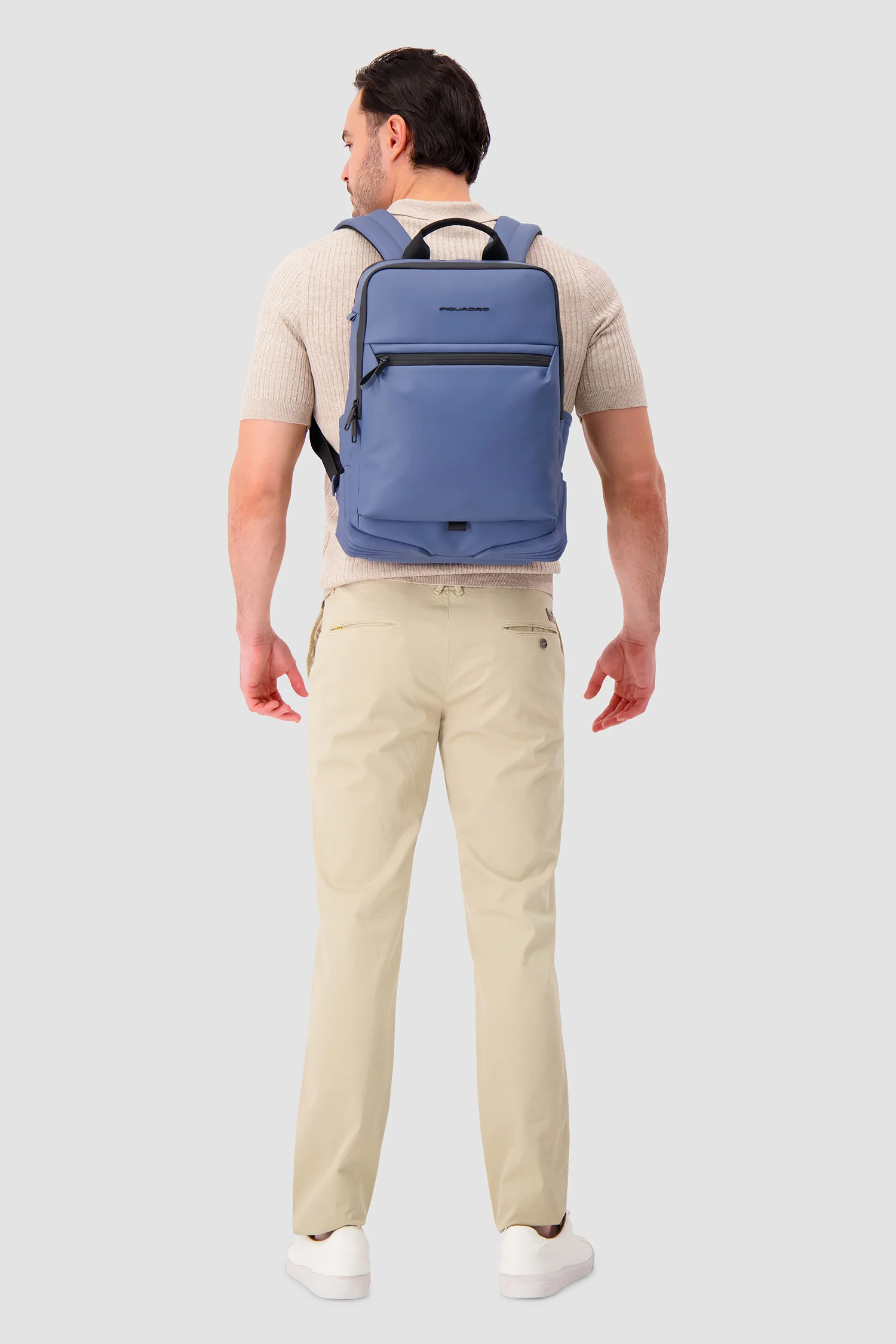 Piquadro Blue Laptop Backpack 15.6" - Image 10