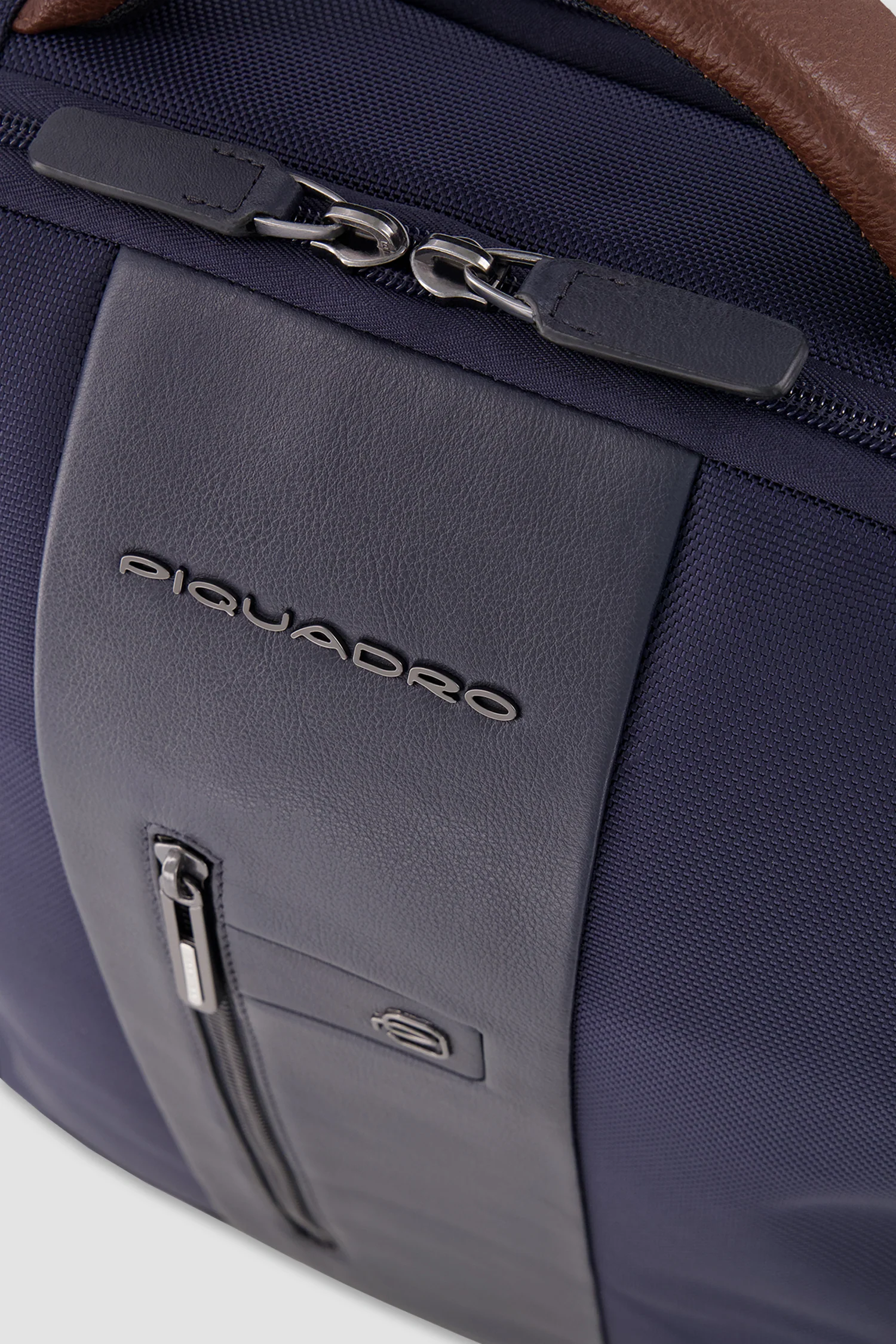 Piquadro Blue Recycled Textile Laptop Backpack 15.6" - Image 10