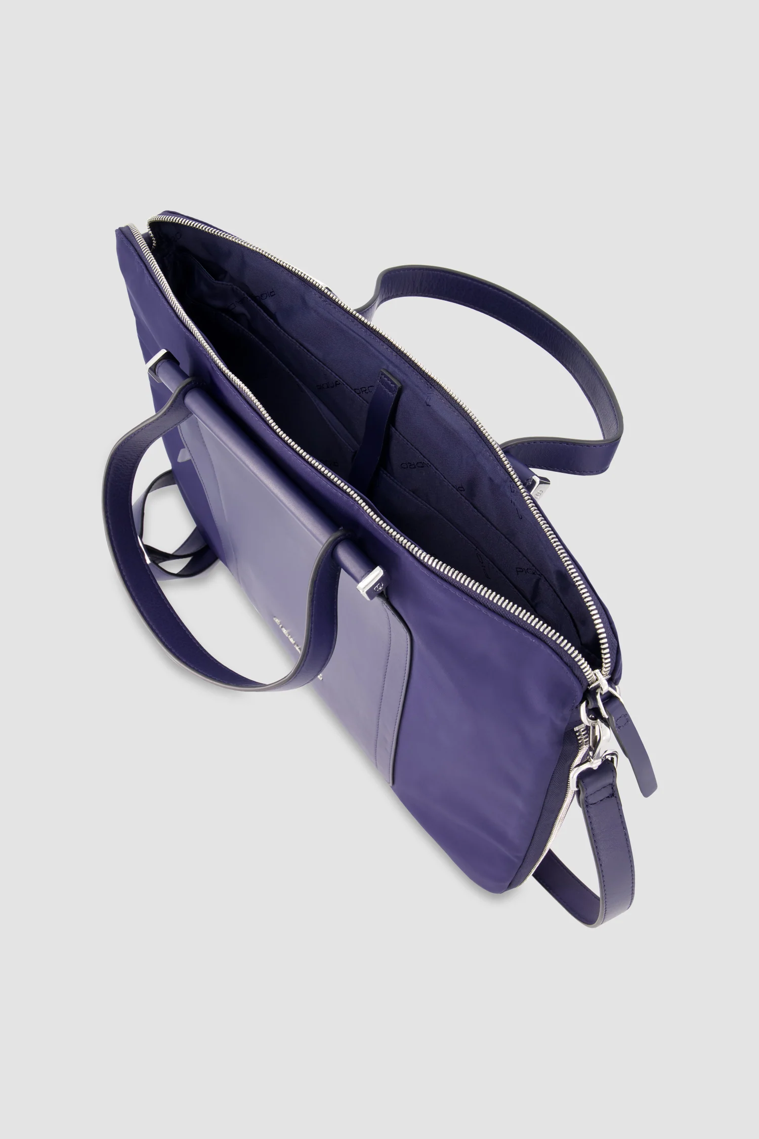 Piquadro Blue Slim 15.6" Laptop Bag - Image 4
