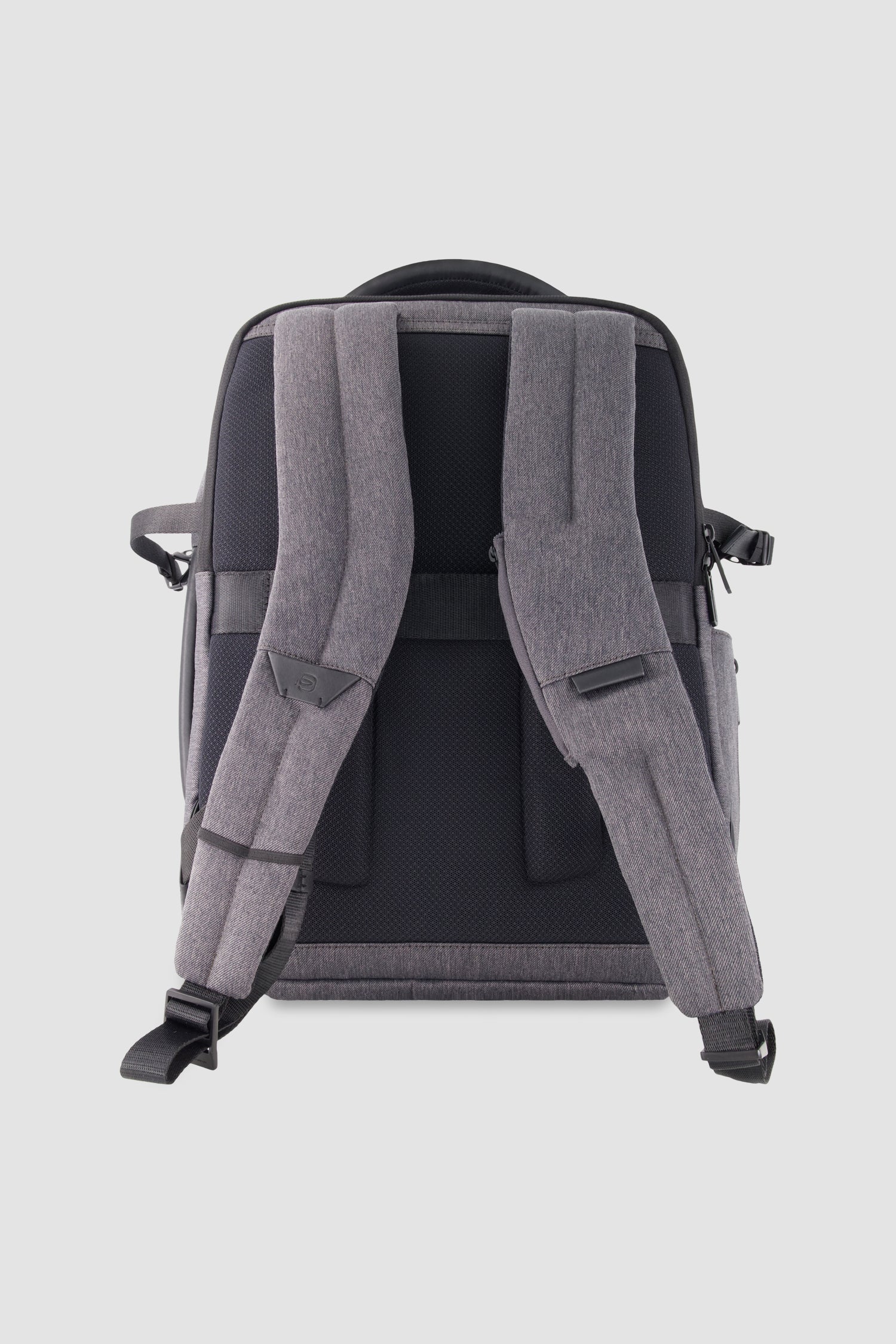 Piquadro Charcoal/Black Expandable Travel Laptop Backpack 15.6" - Image 3