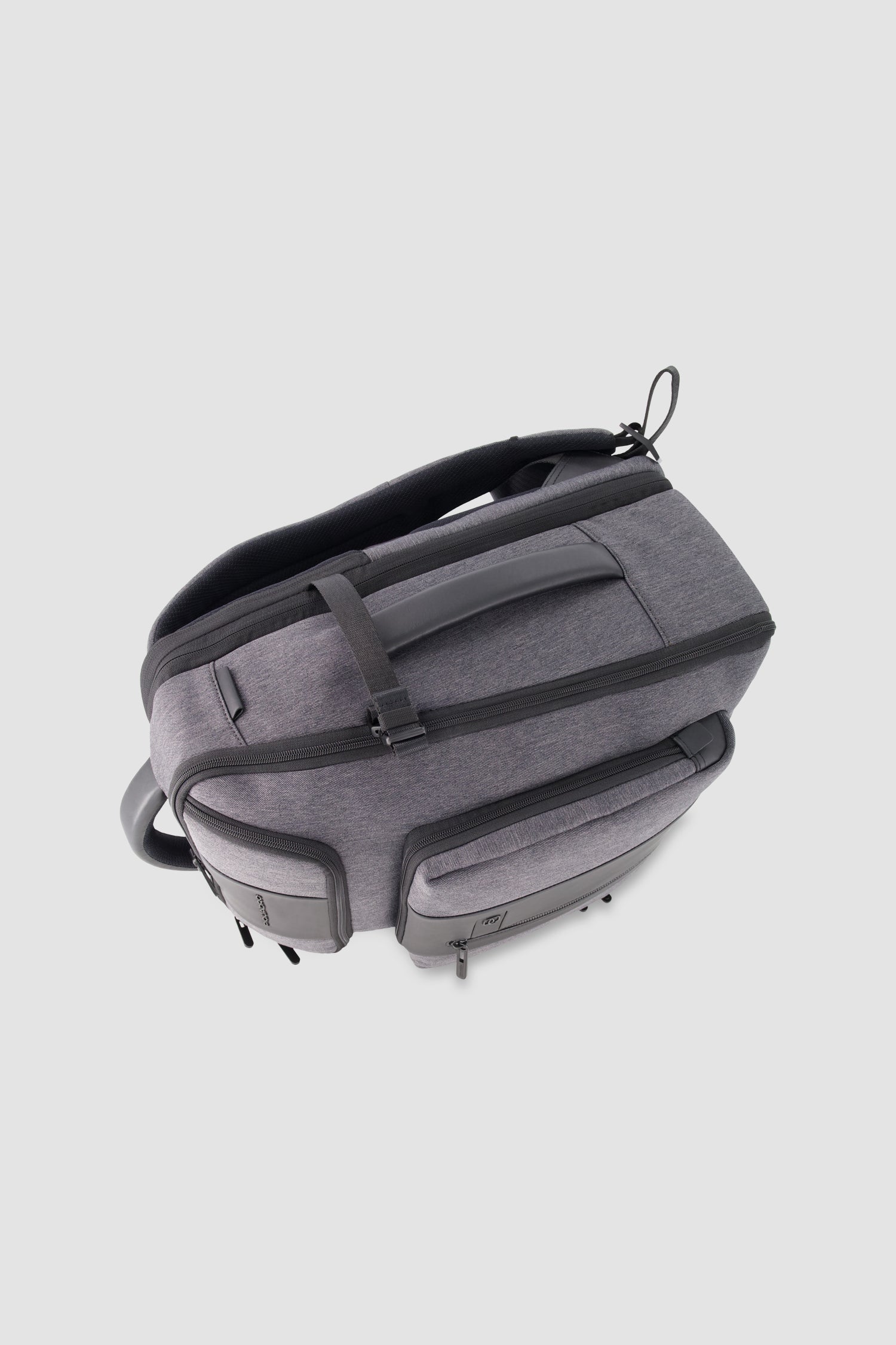 Piquadro Charcoal/Black Expandable Travel Laptop Backpack 15.6" - Image 5