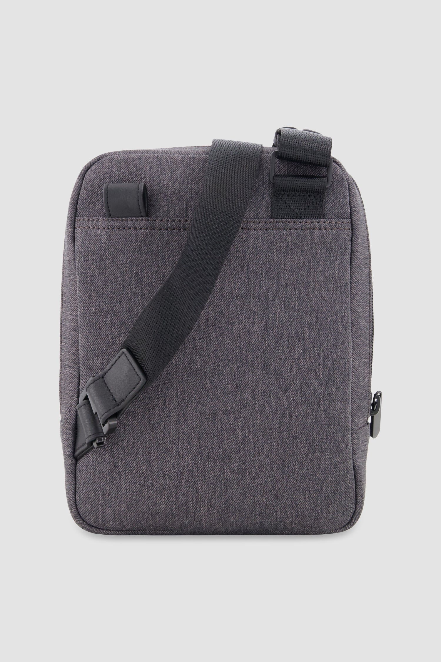 Piquadro Grey/Black Crossbody Bag - Image 3
