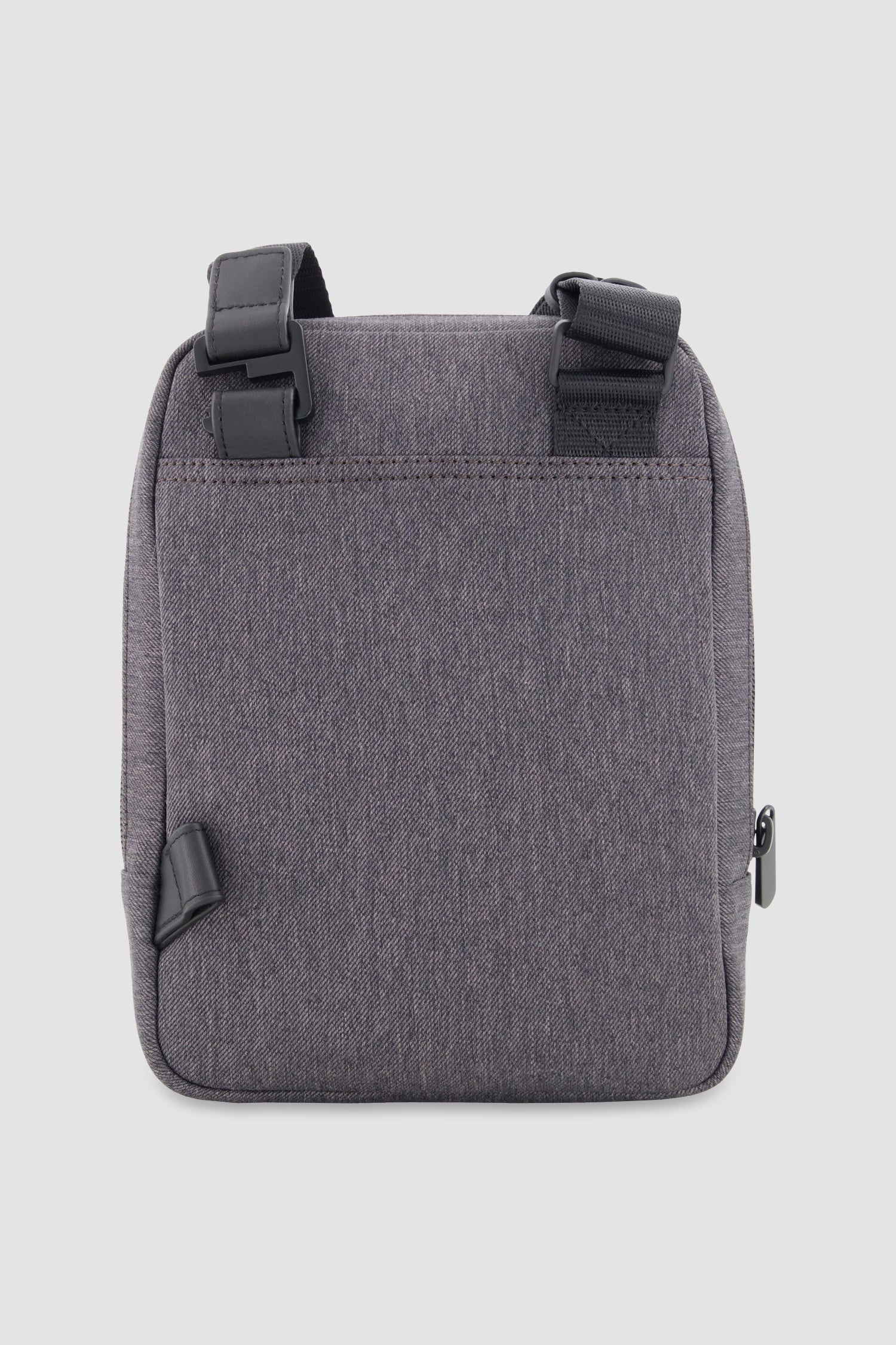 Piquadro Grey/Black Crossbody Bag - Image 4