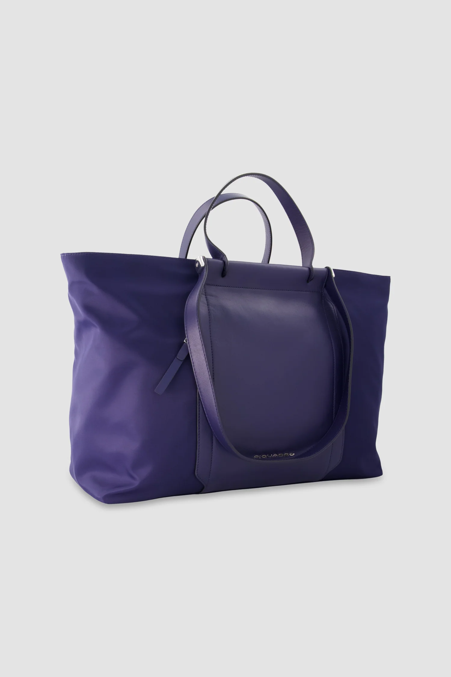 Piquadro Blue Laptop Tote Bag - Image 3