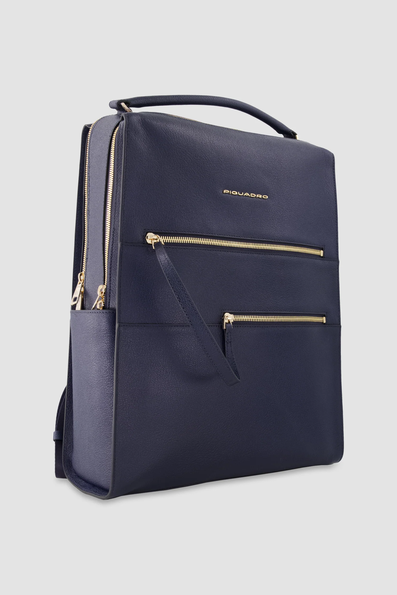 Piquadro Navy Laptop Backpack 15.6" - Image 2