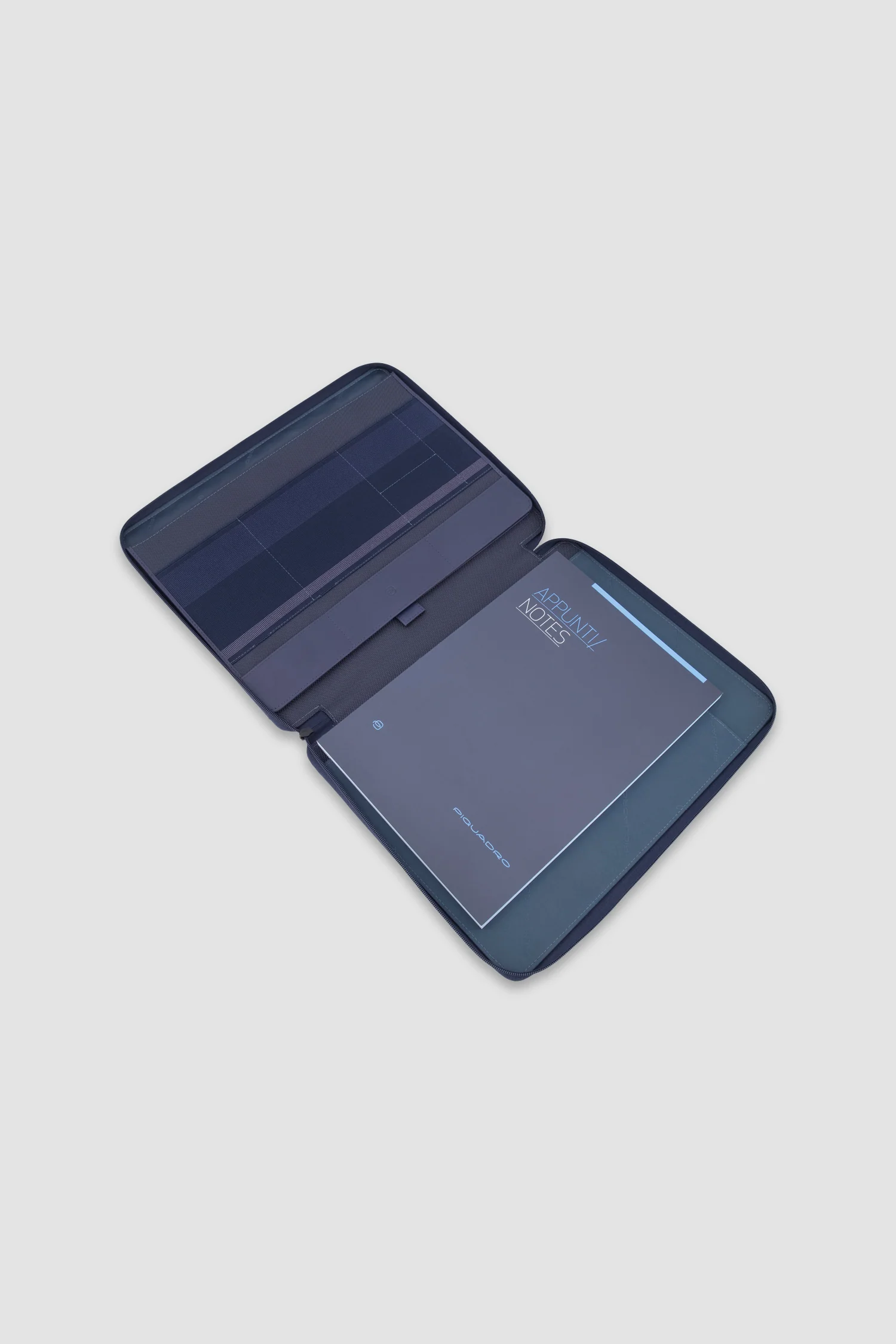 Piquadro Navy Notepad / iPad Bag - Image 4