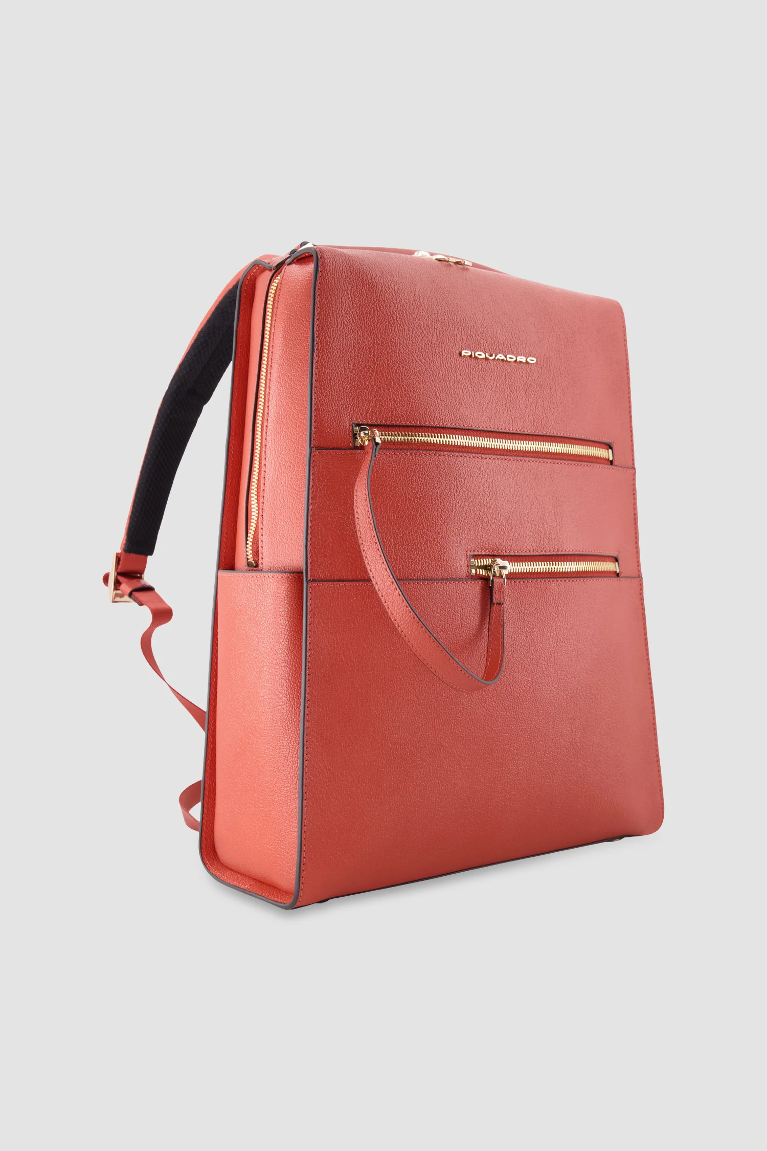 Piquadro Orange Laptop Backpack 14" - Image 2