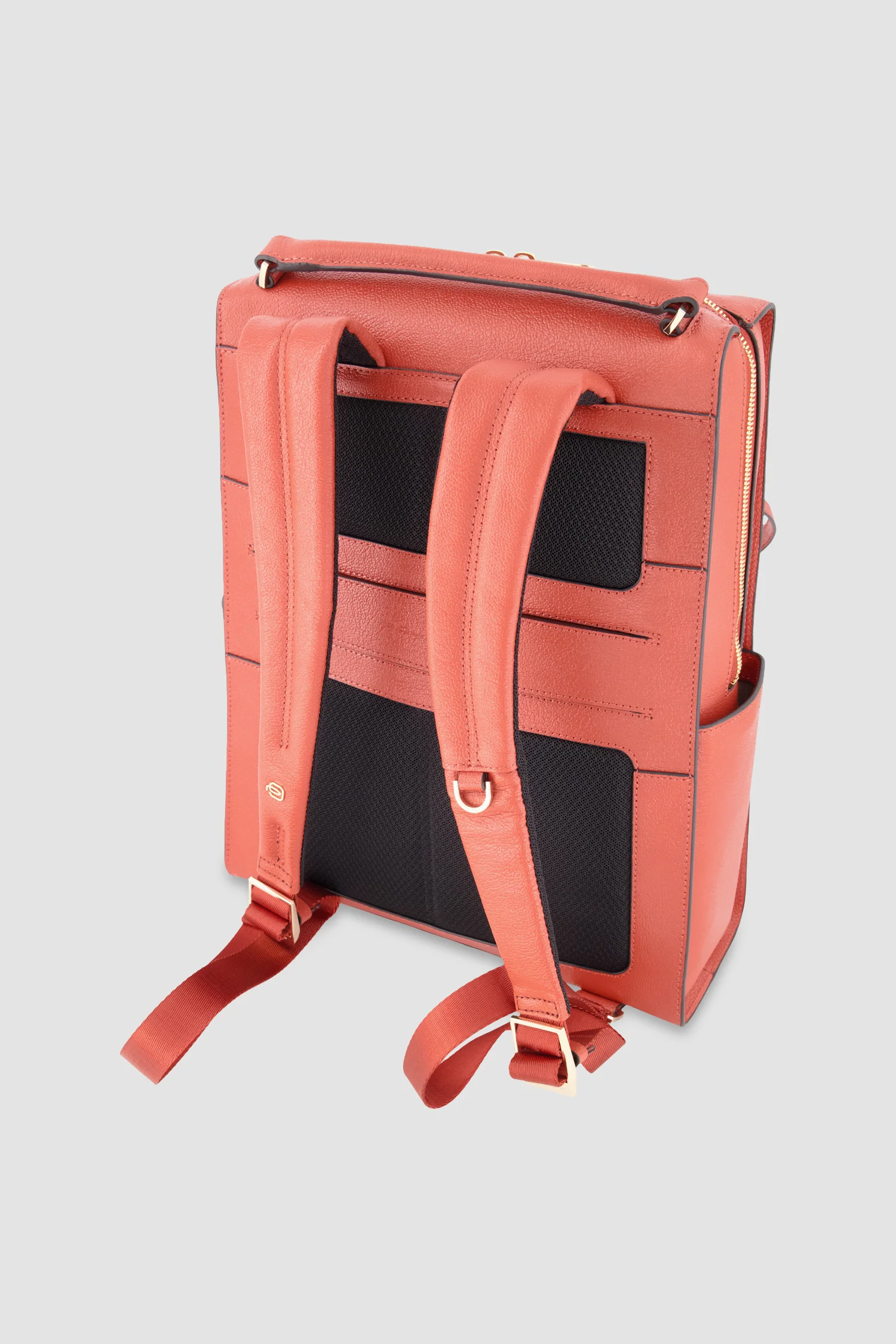 Piquadro Orange Laptop Backpack 14" - Image 5
