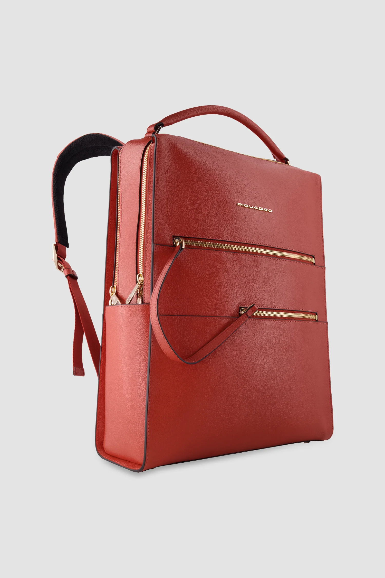 Piquadro Orange Laptop Backpack 15.6" - Image 2