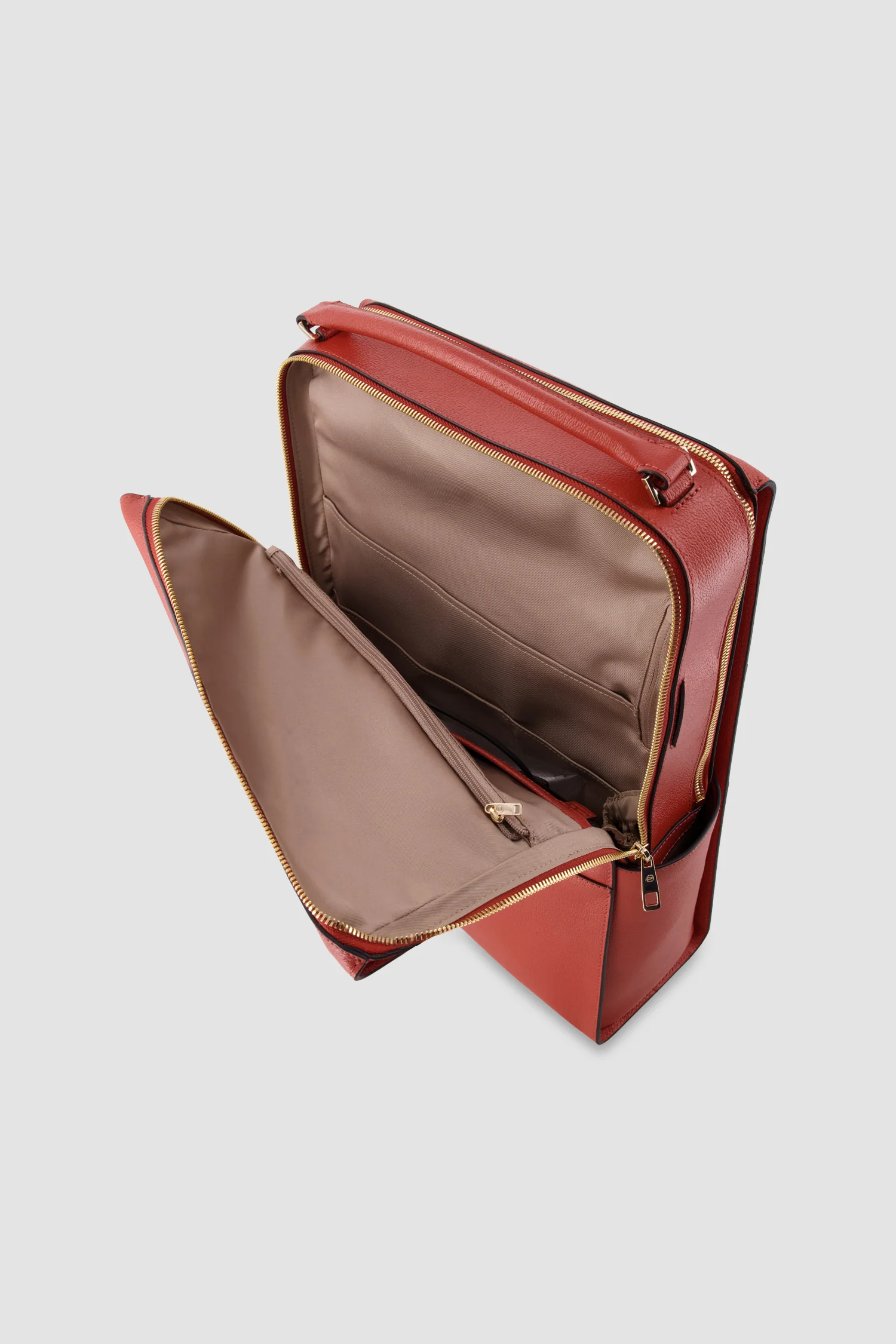 Piquadro Orange Laptop Backpack 15.6" - Image 4