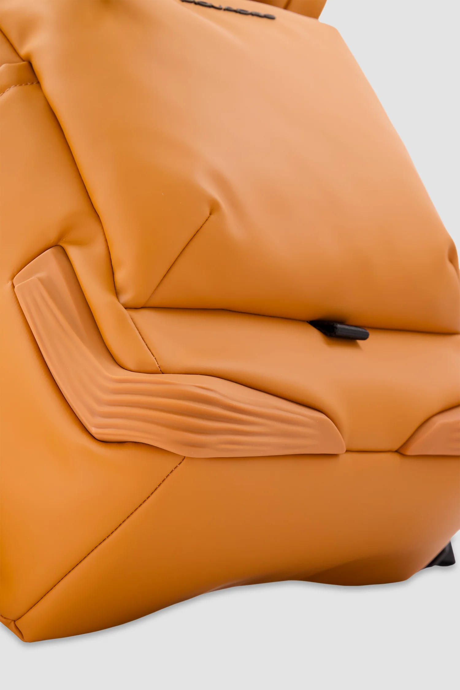 Piquadro Orange Roll Top Backpack - Image 7