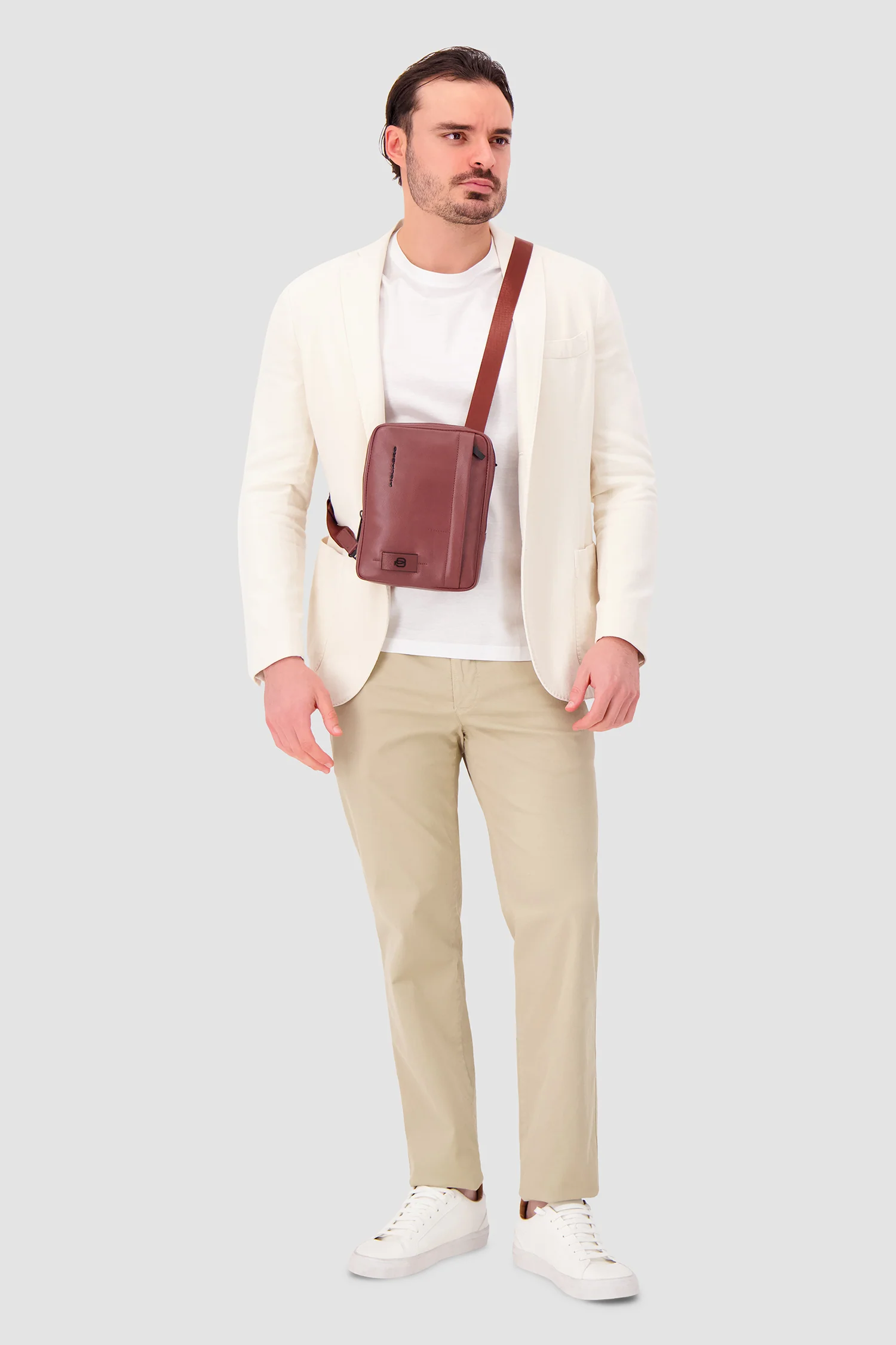 Piquadro Rust Crossbody Bag - Image 8
