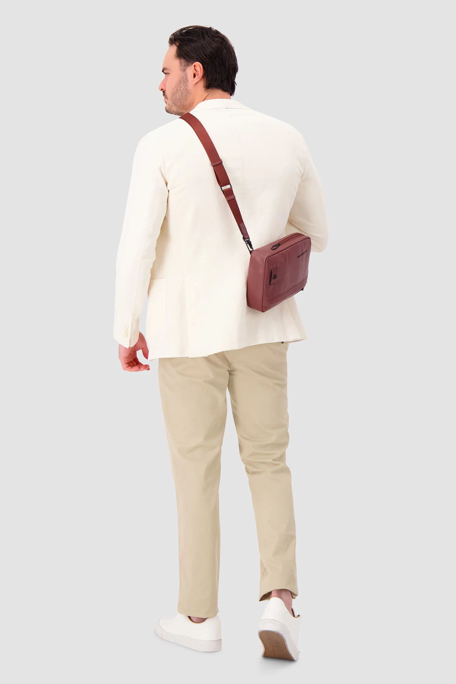 Piquadro Rust Crossbody Bag - Image 9