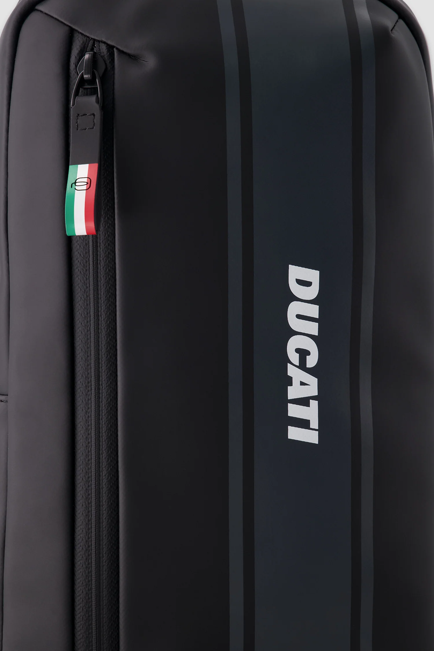 Piquadro x Ducati Black Water Resistant Sling Bag - Image 5