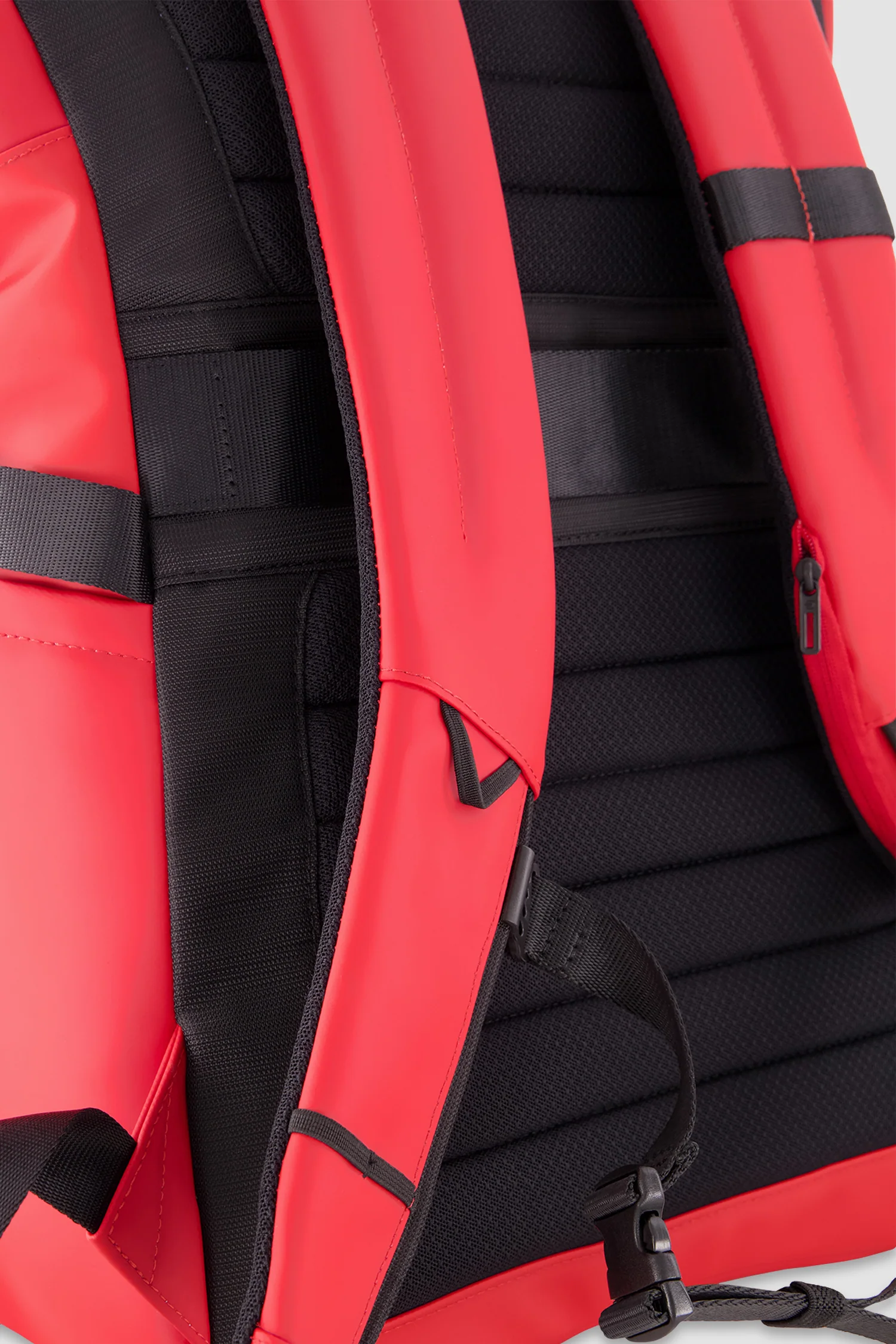 Piquadro x Ducati Red Roll Top Backpack - Image 5