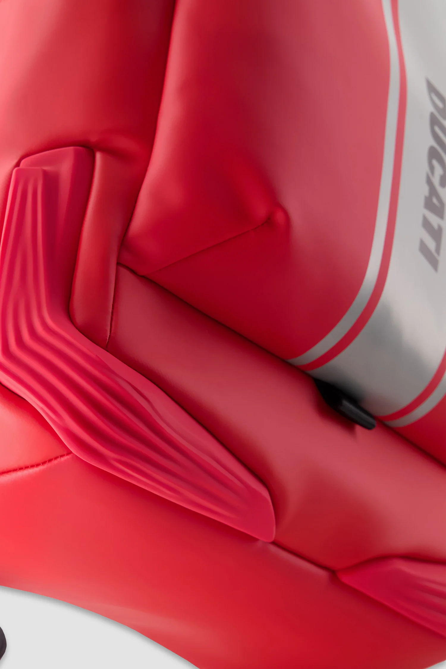 Piquadro x Ducati Red Roll Top Backpack - Image 6