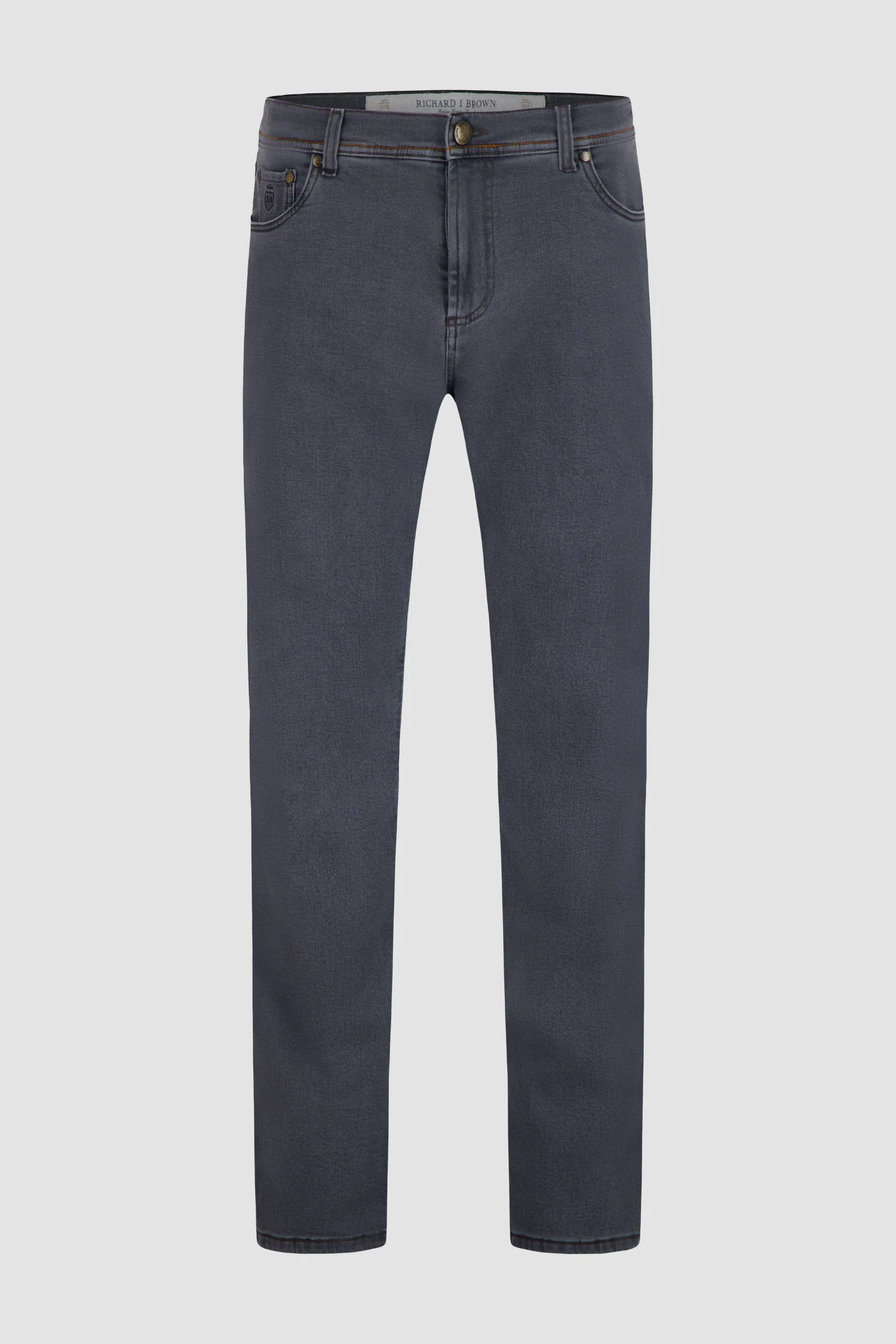 Richard J. Brown Grey Milano Z Cashmere Jeans