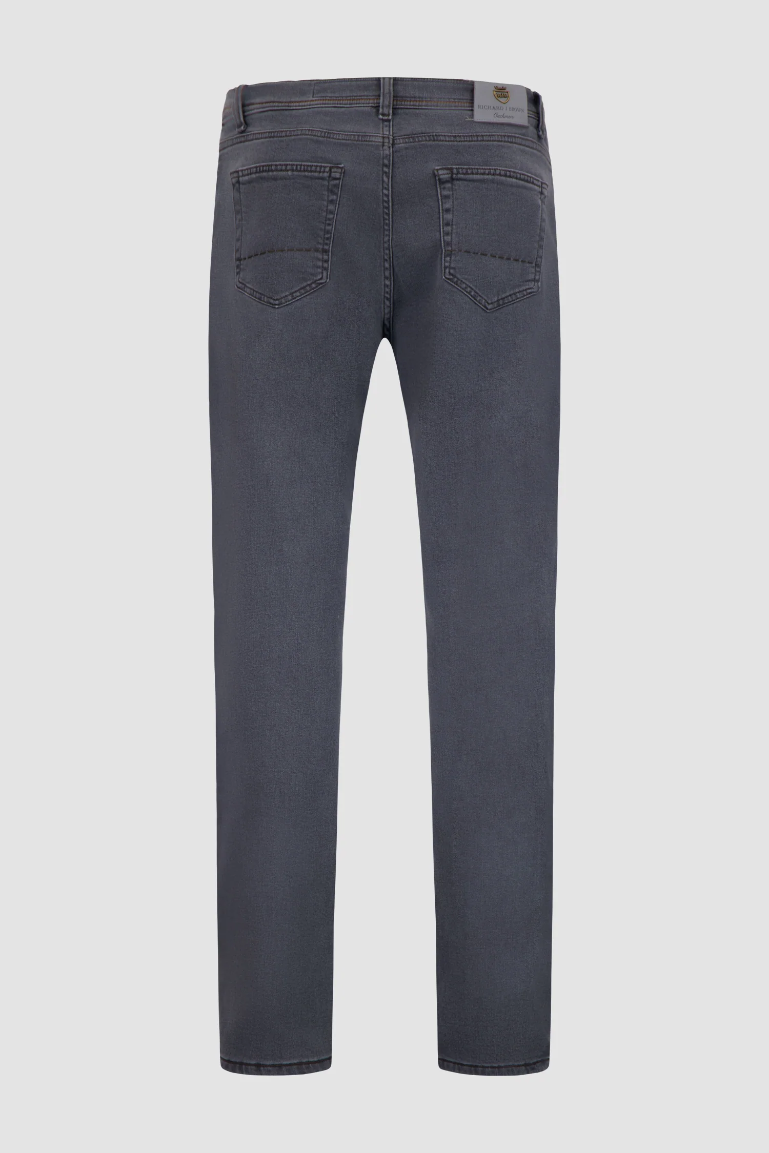 Richard J. Brown Grey Milano Z Cashmere Jeans - Image 2