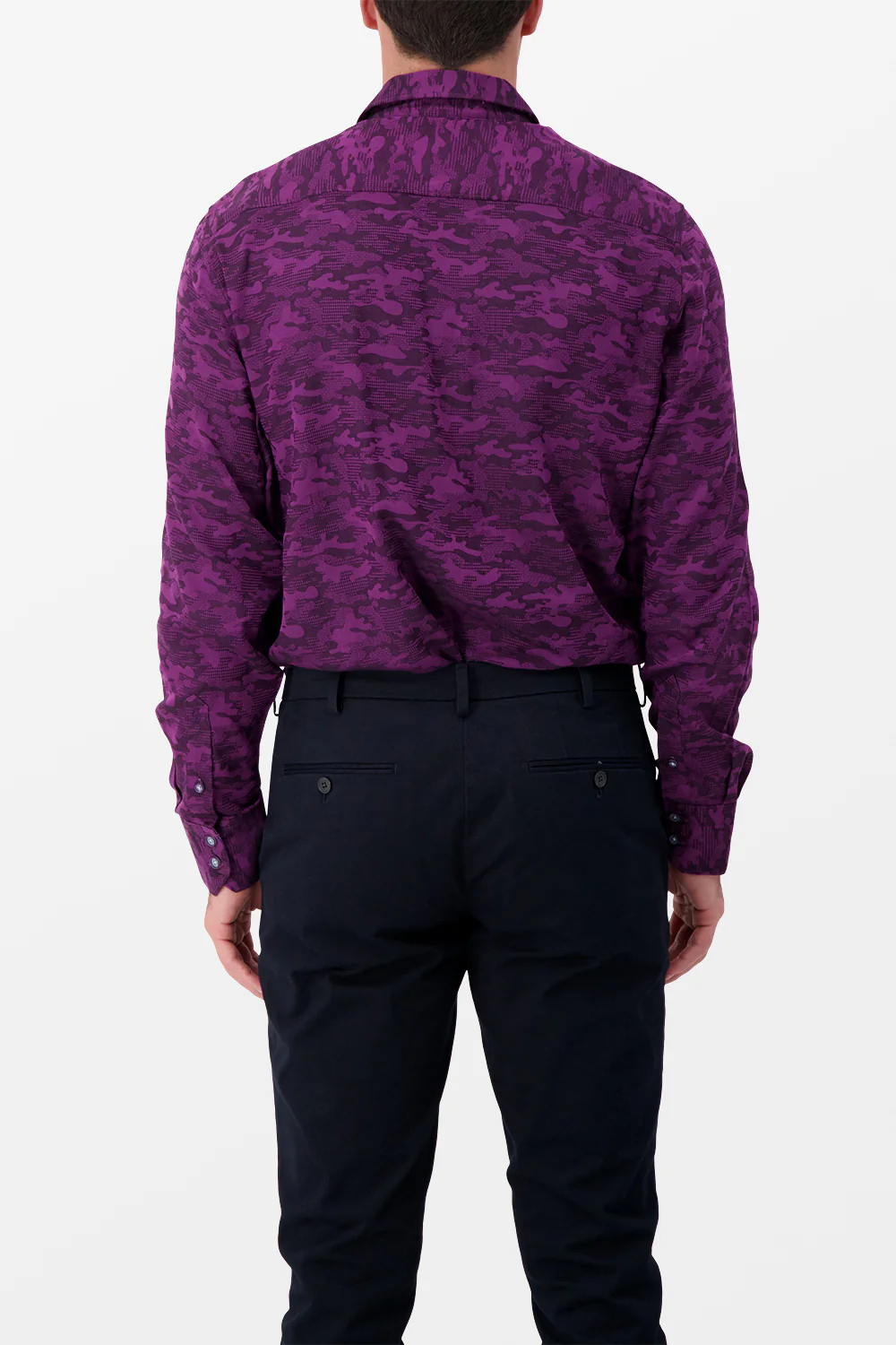 Robert Graham Purple Glory Days Shirt - Image 3