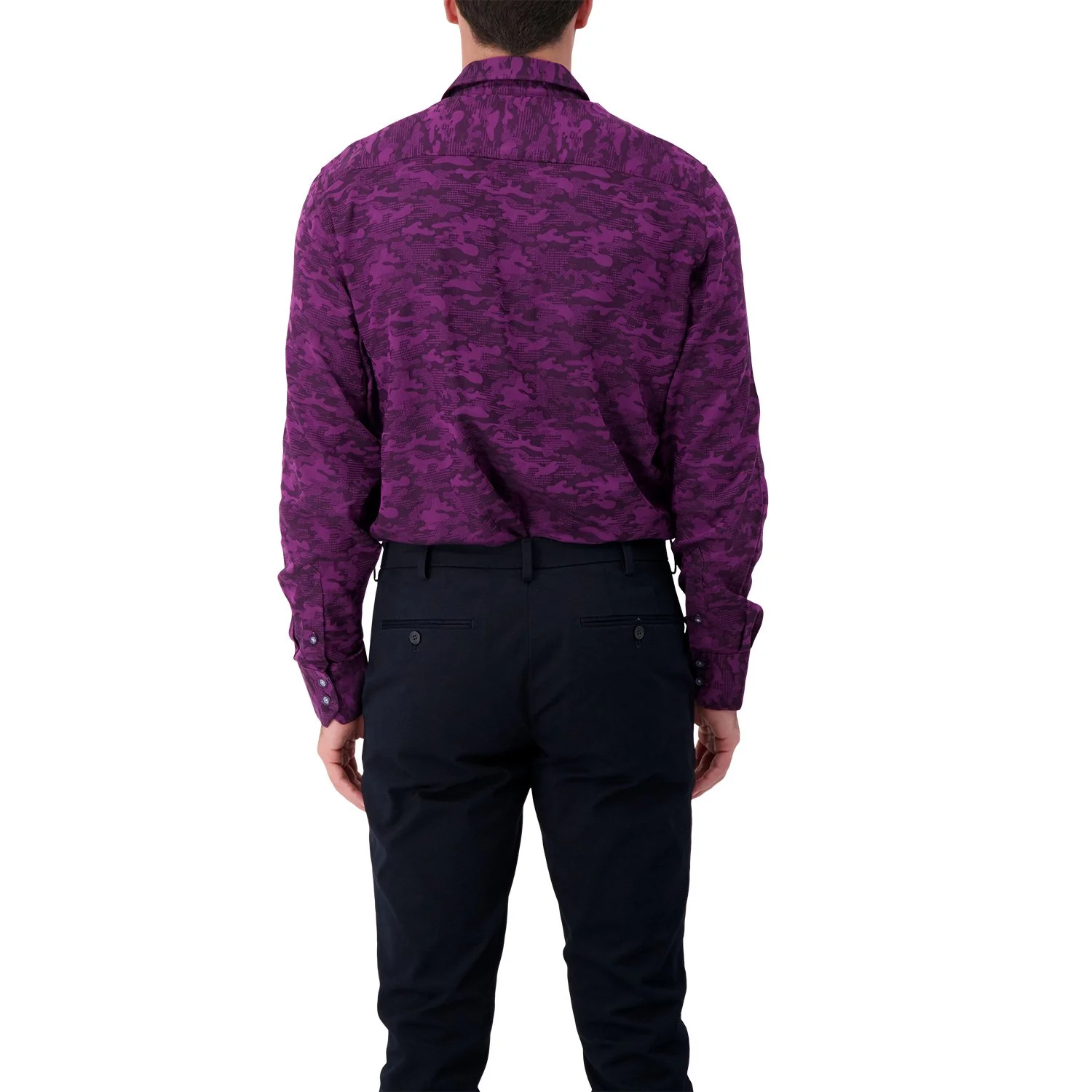 Robert Graham Purple Glory Days Shirt - Image 4