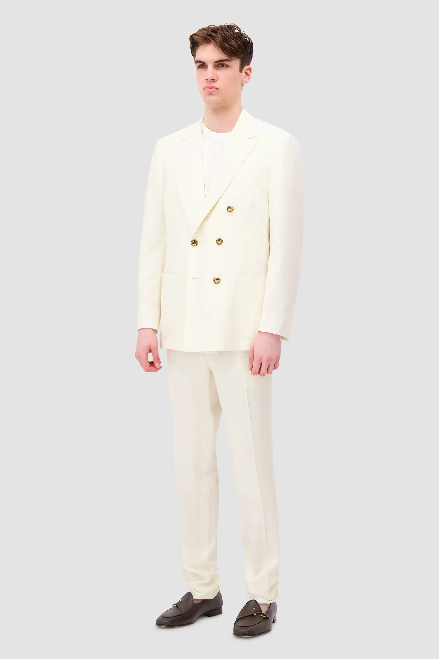 Sartorio Beige Suit - Image 6
