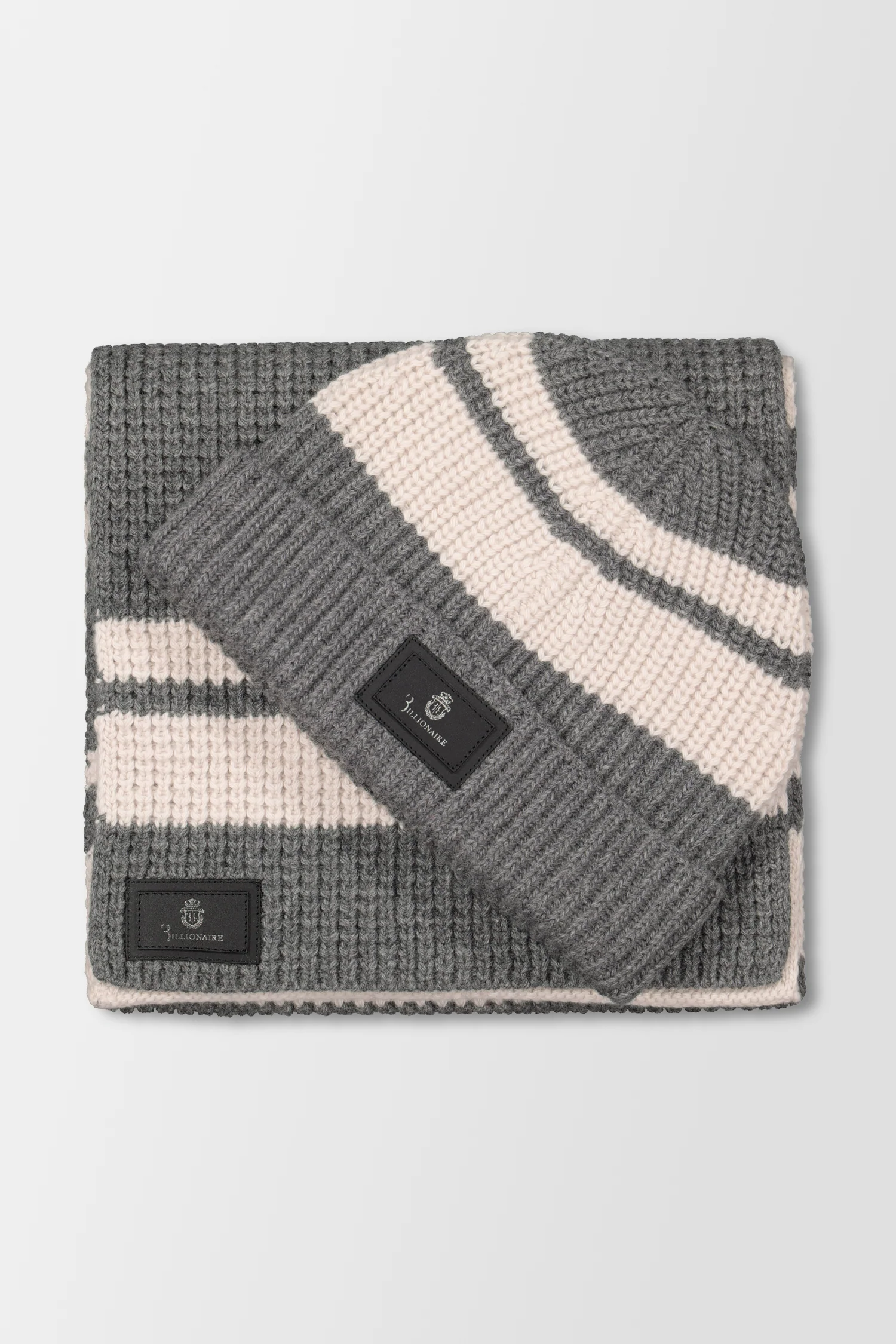 Billionaire Long Scarf Stripes - Image 2