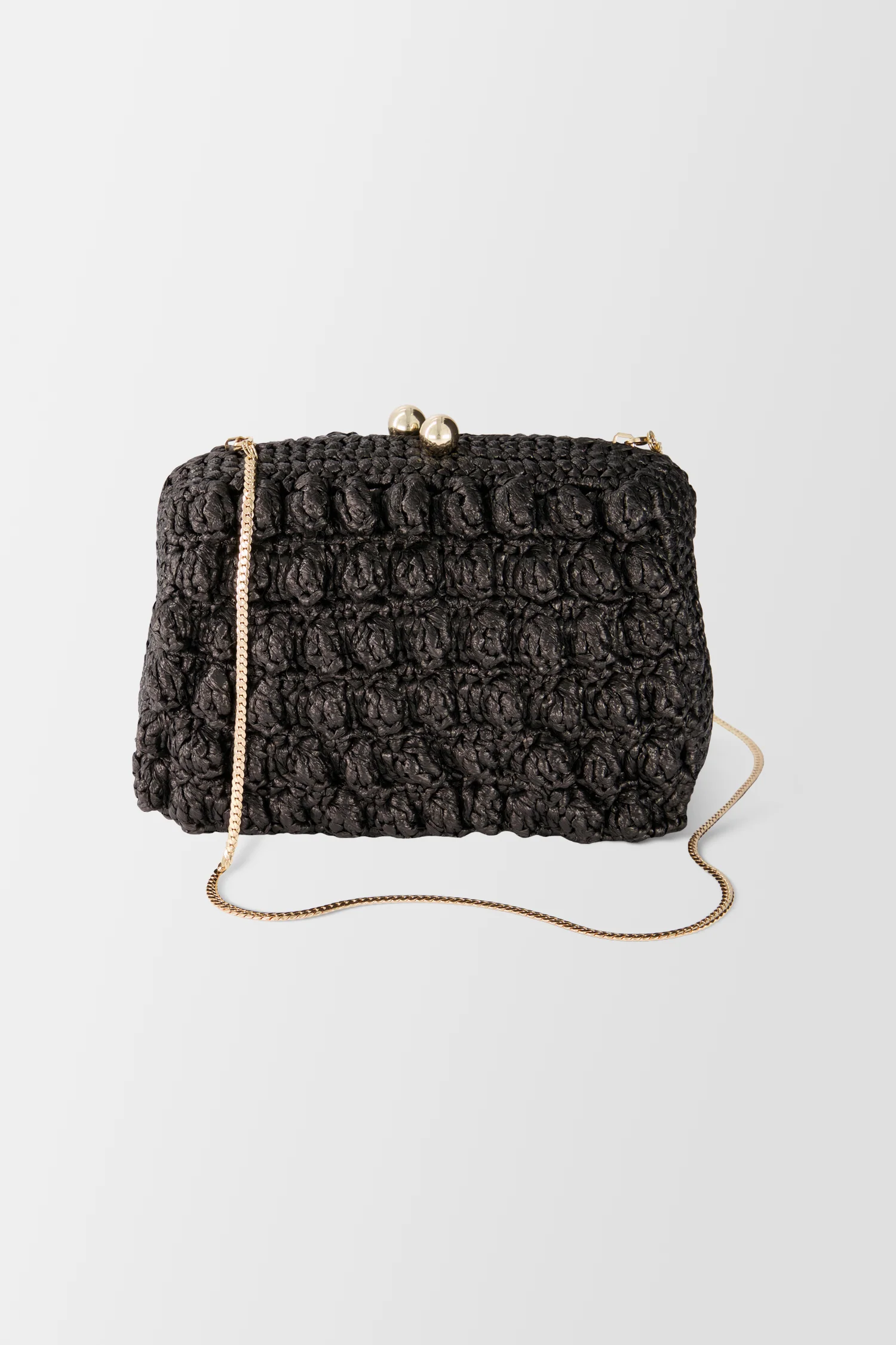 Serpui Black Blair Popcorn Bag