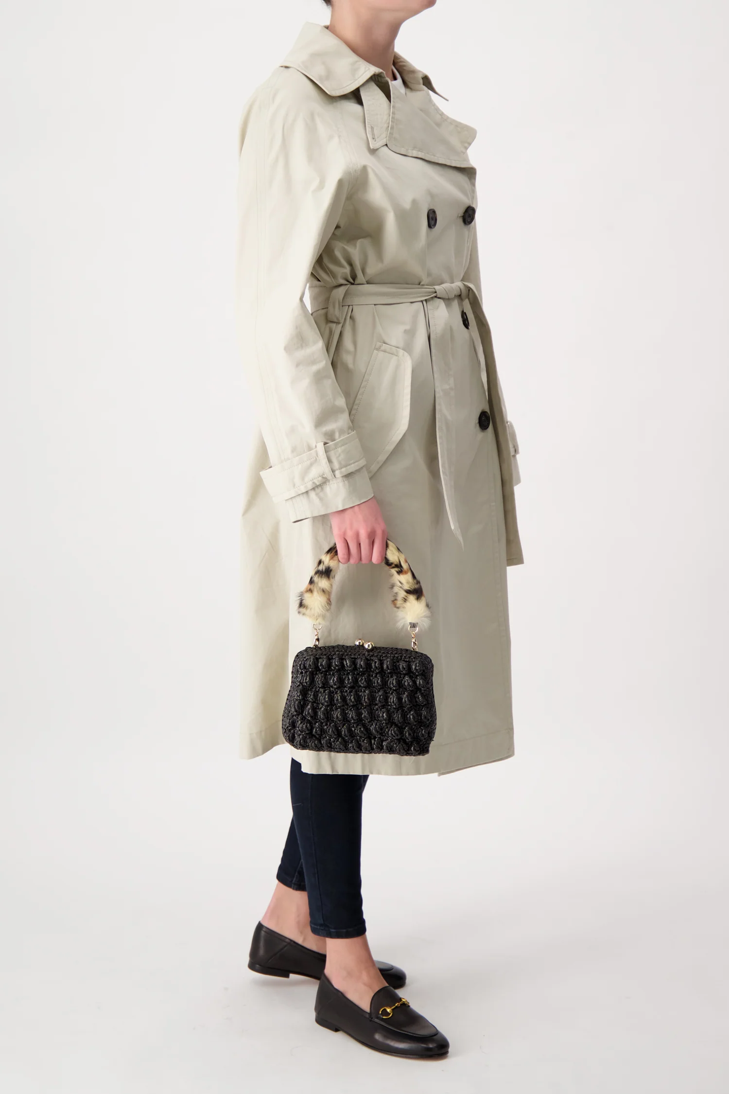 Serpui Black Blair Popcorn Bag - Image 2