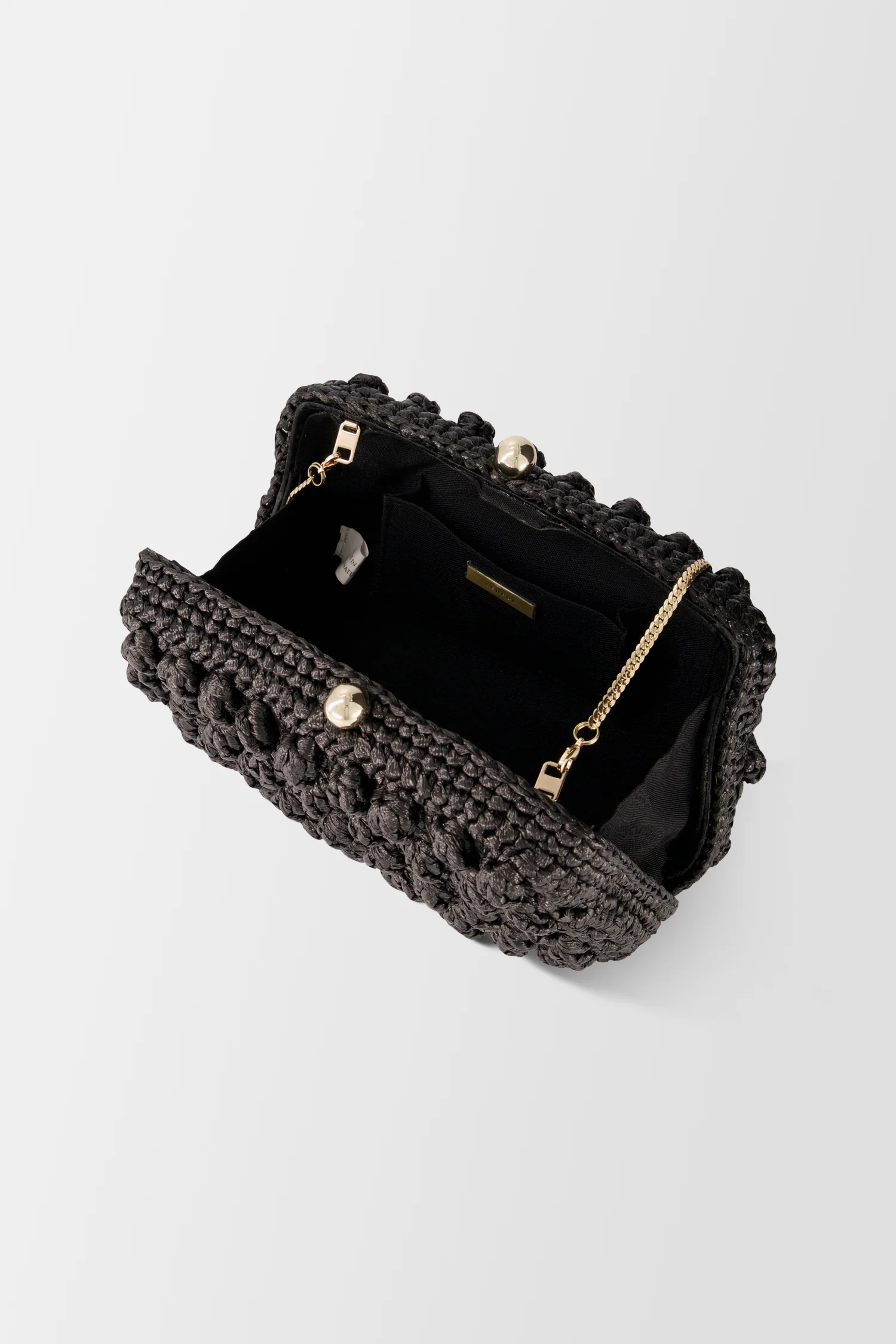 Serpui Black Blair Popcorn Bag - Image 3