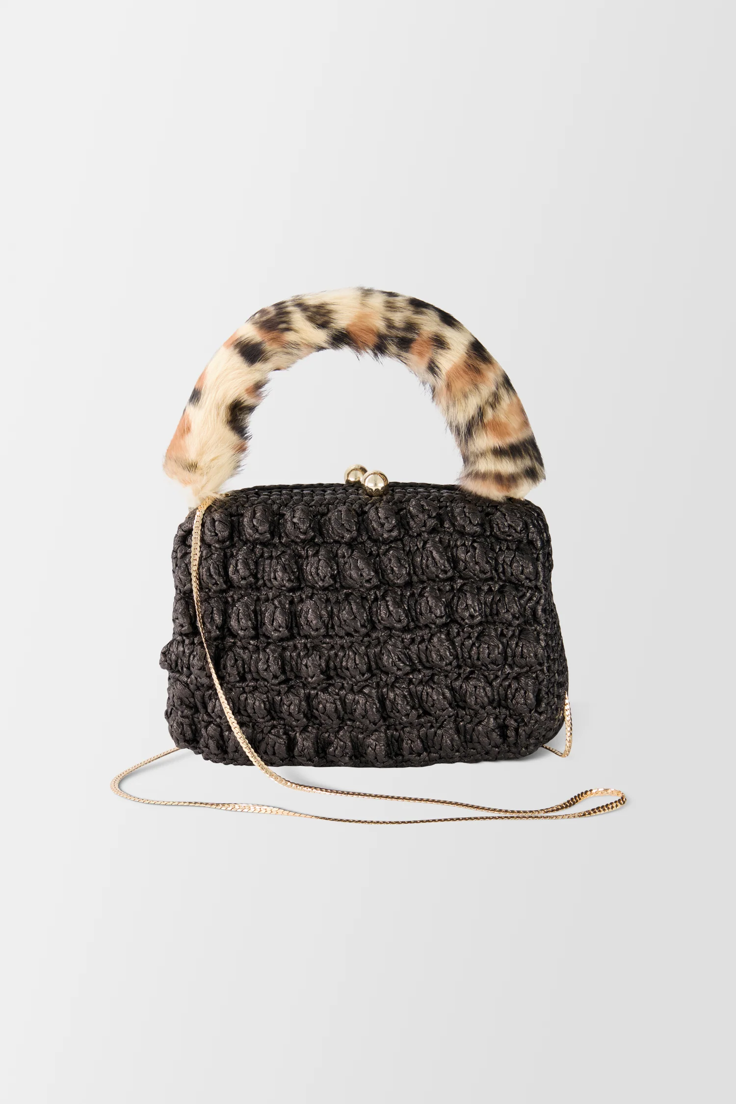 Serpui Black Blair Popcorn Bag - Image 4