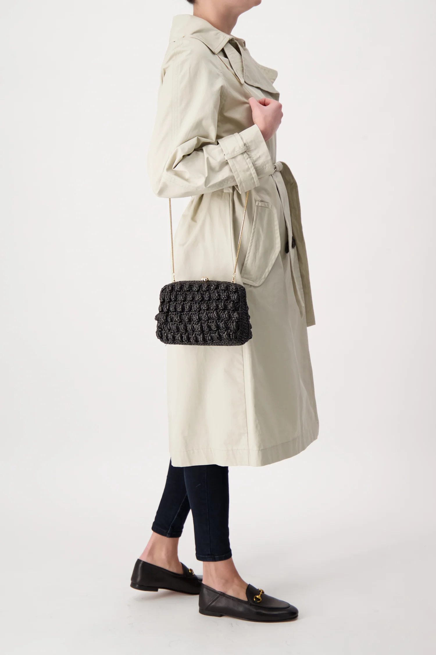 Serpui Black Blair Popcorn Bag - Image 5