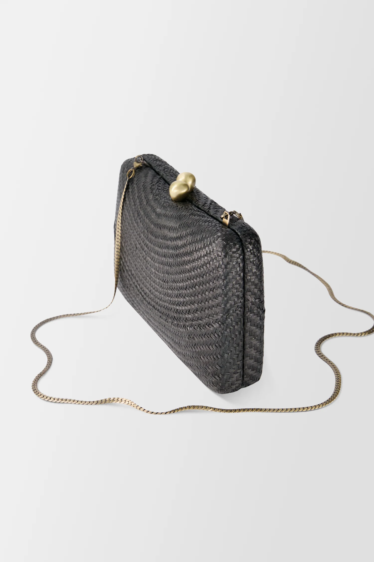 Serpui Black Marissa Bun Clutch - Image 5