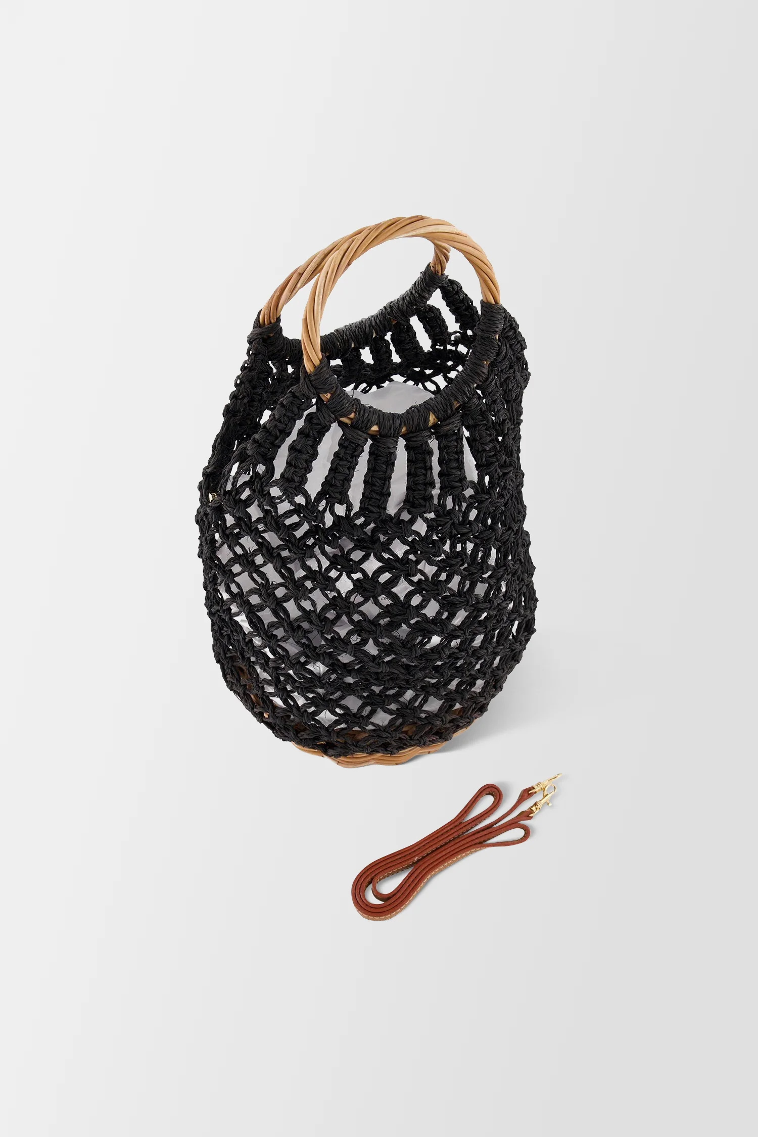 Serpui Black/Natural Lara Bag - Image 3