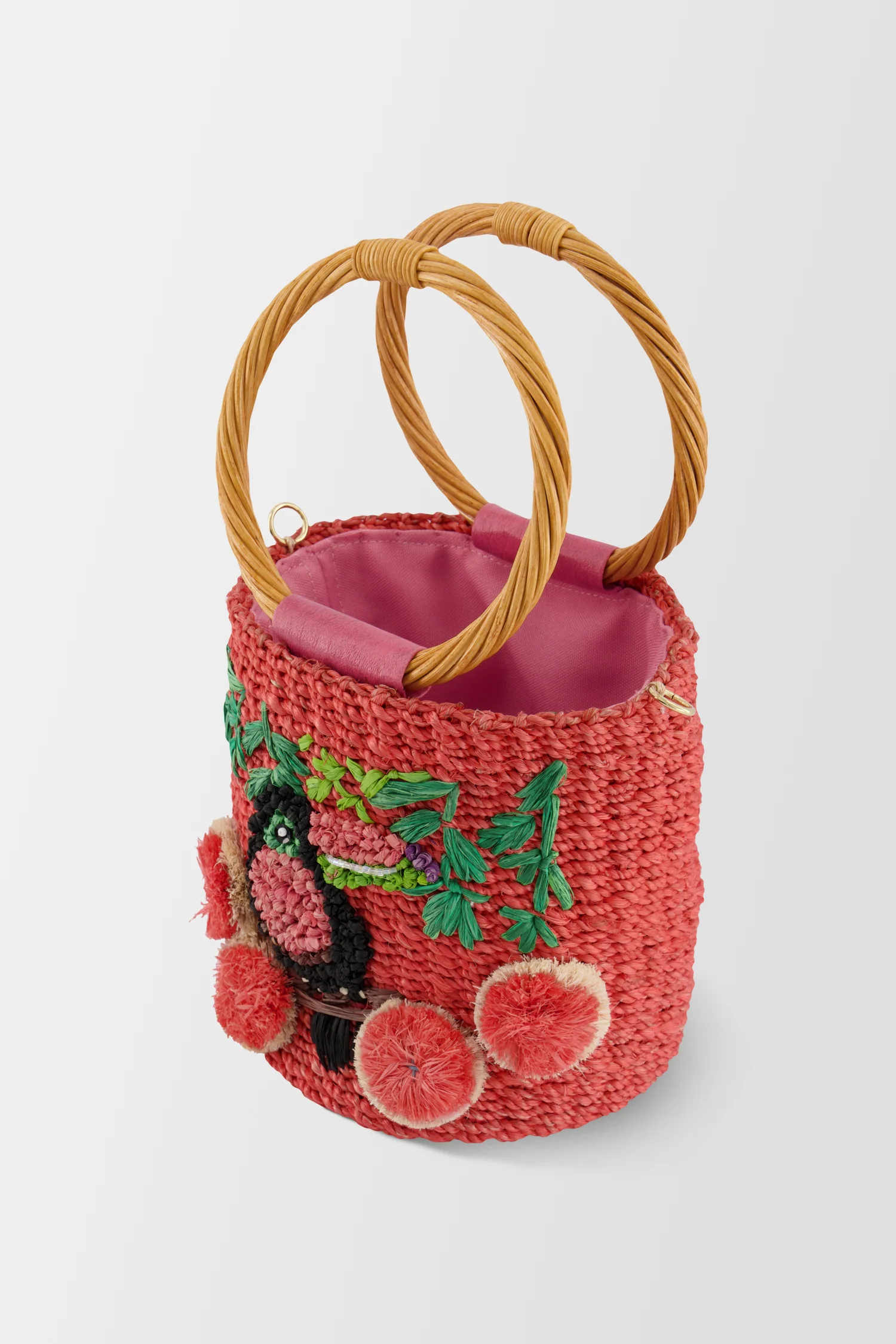 Serpui Coral Lauren Toucan Mini Tote - Image 2