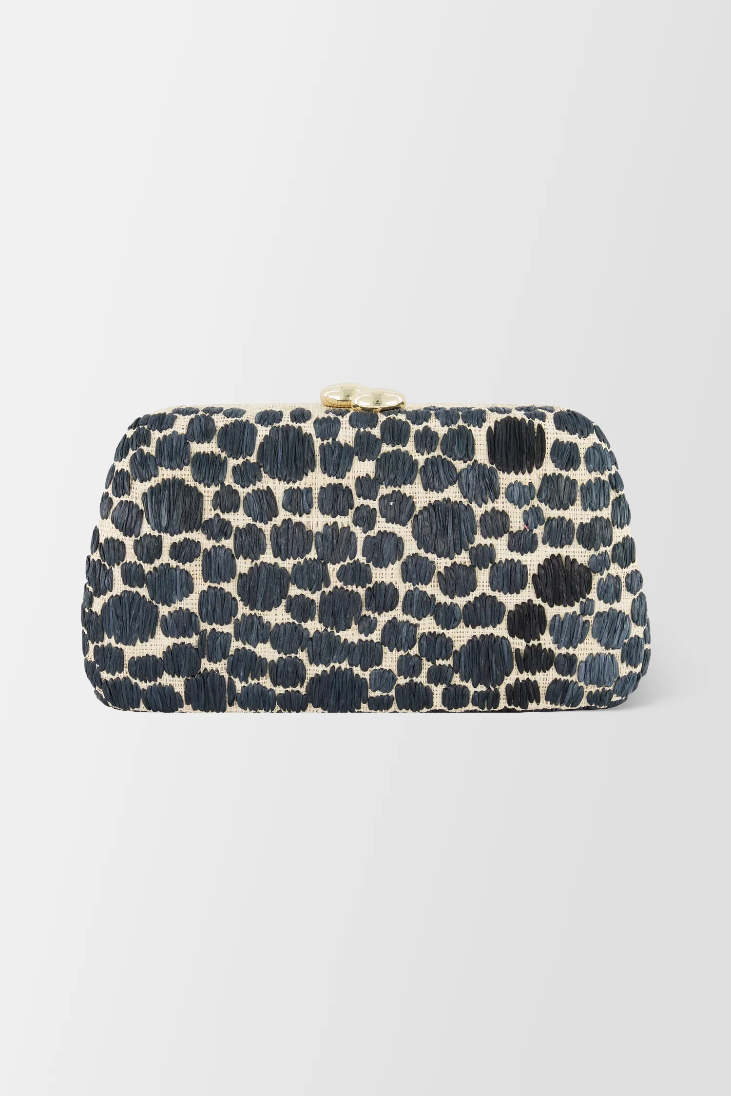 Serpui Natural/Black Tina Polkadots Bag - Image 5