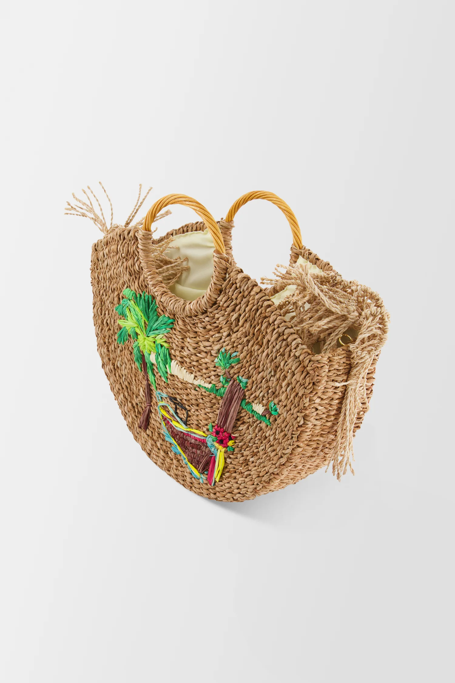 Serpui Natural Cindy Summer Boat Handbag - Image 4