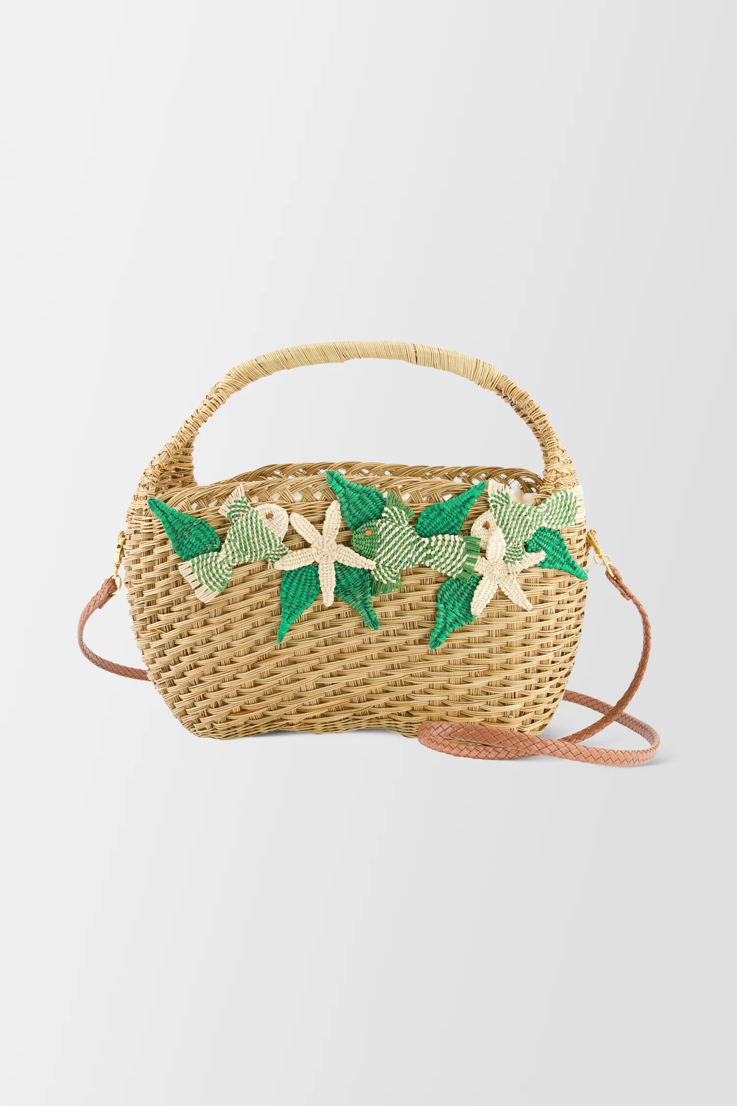 Serpui Natural Sher Fish Handbag