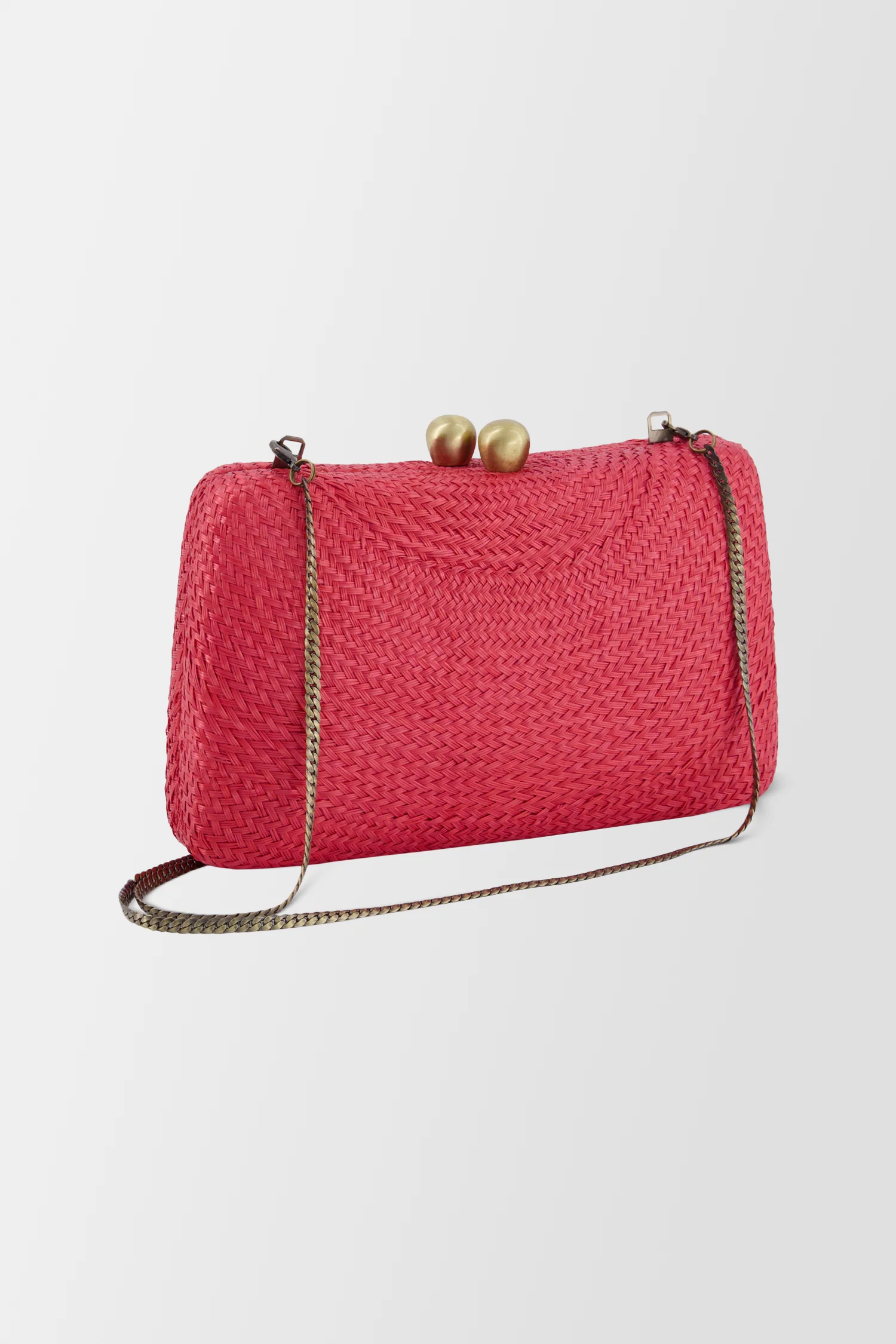 Serpui Red Charlotte Bun Clutch - Image 3