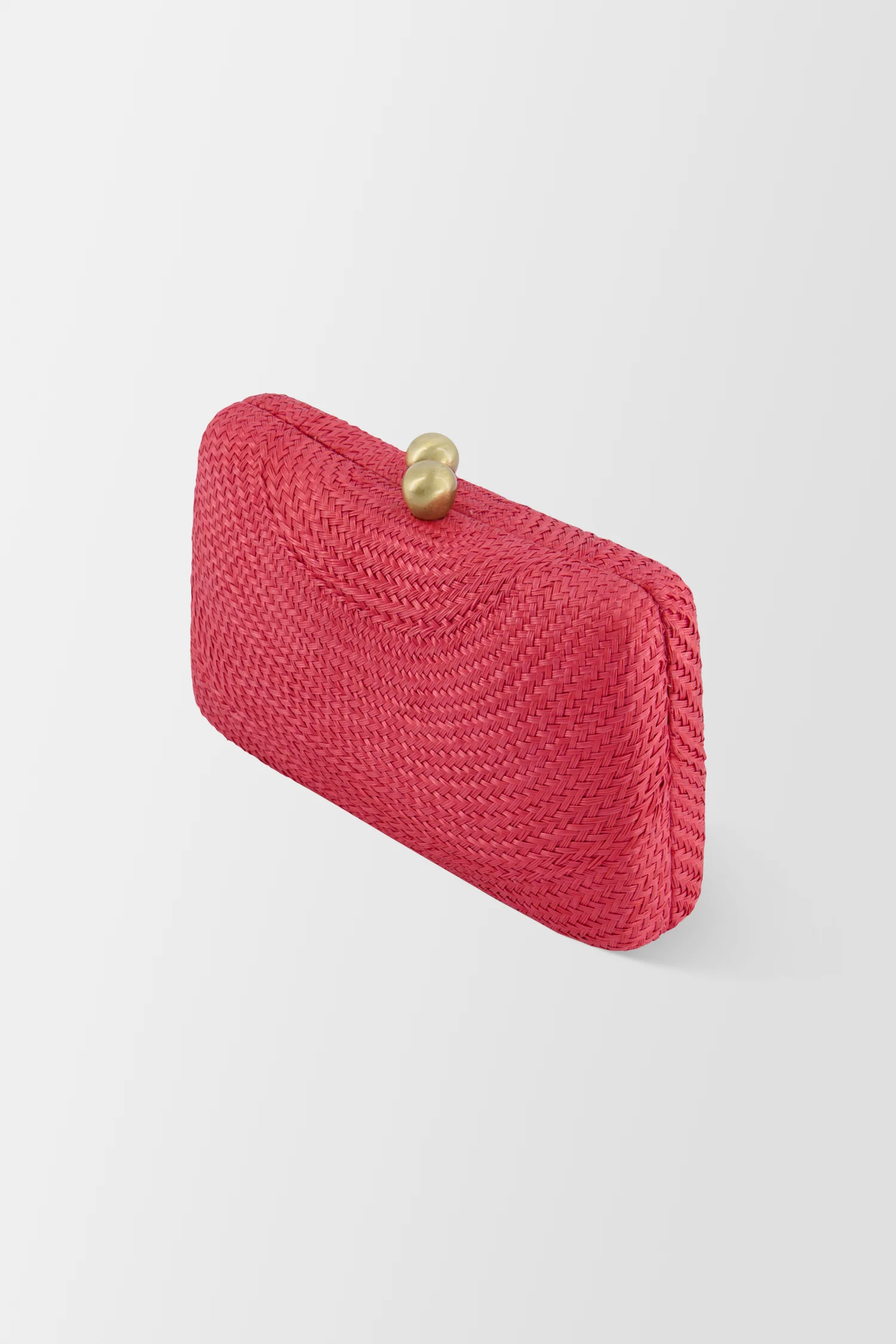 Serpui Red Charlotte Bun Clutch - Image 4