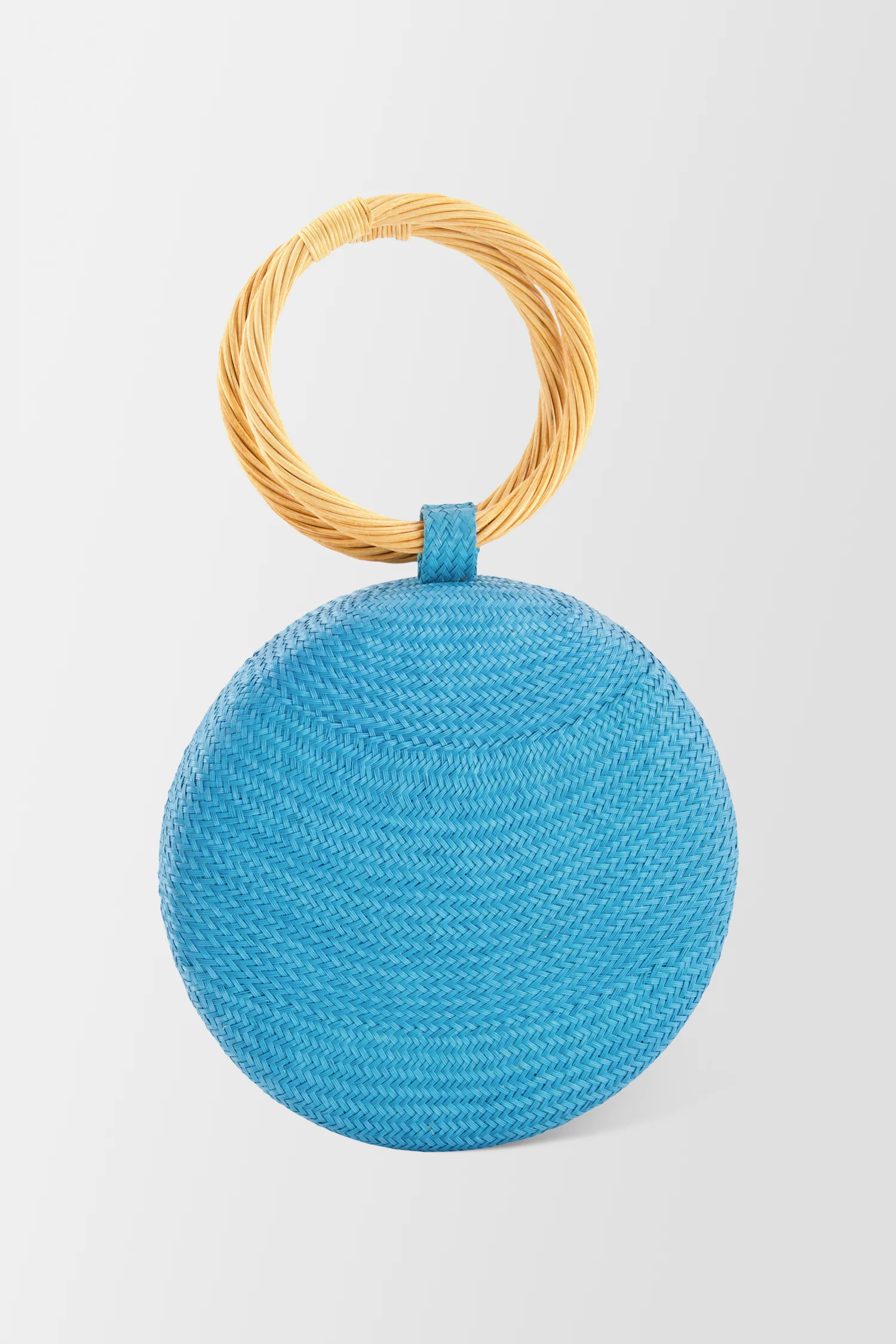 Serpui Turquoise Serena Bun Handbag