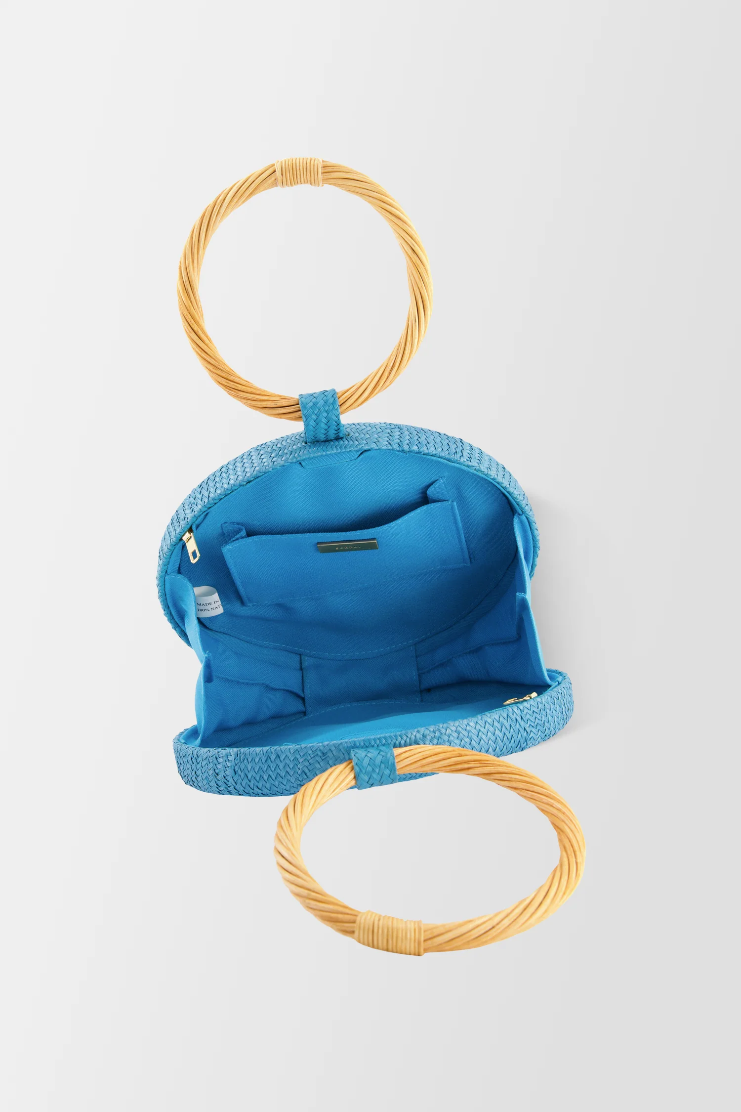 Serpui Turquoise Serena Bun Handbag - Image 3