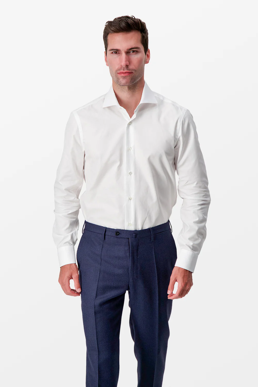 Barba Napoli White Classic Shirt - Image 2