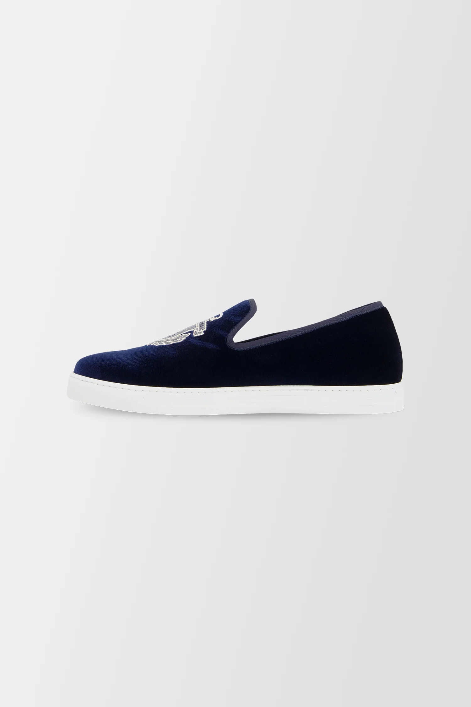 Billionaire Dark Blue Loafers - Image 3