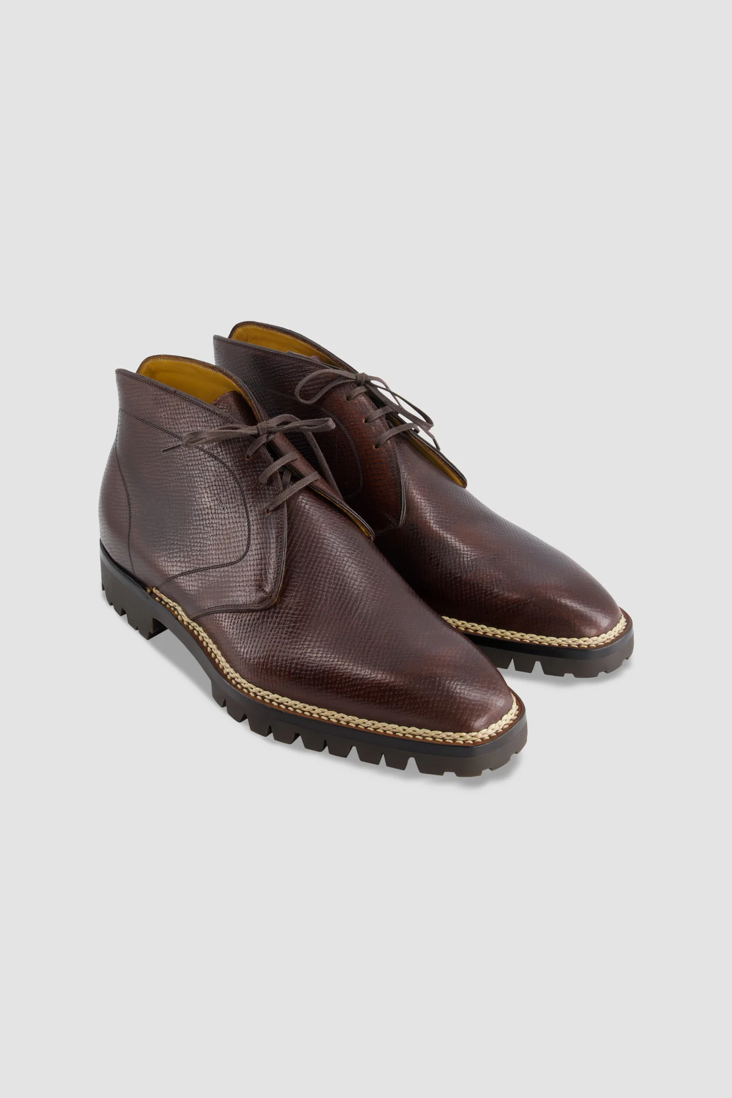 Stefano Bemer Brown Arlington Chukka Boot - Image 3